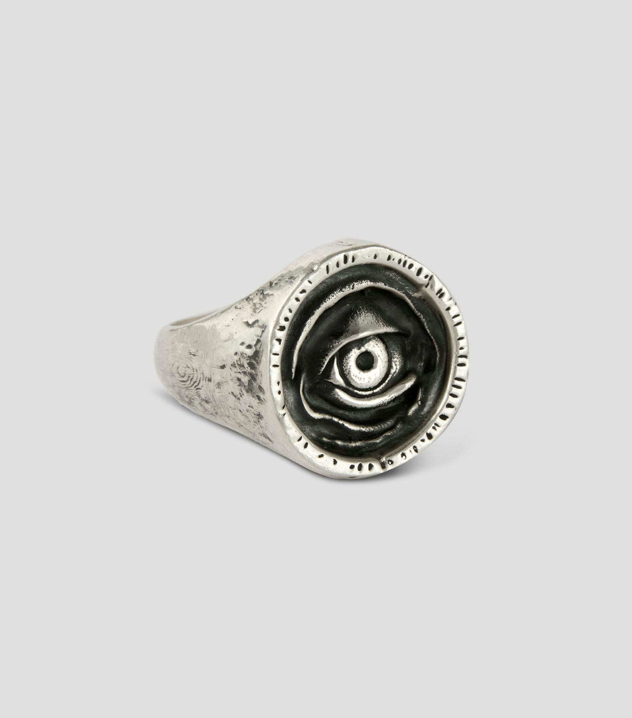 Anillo en plata .925 tercer ojo Unisex