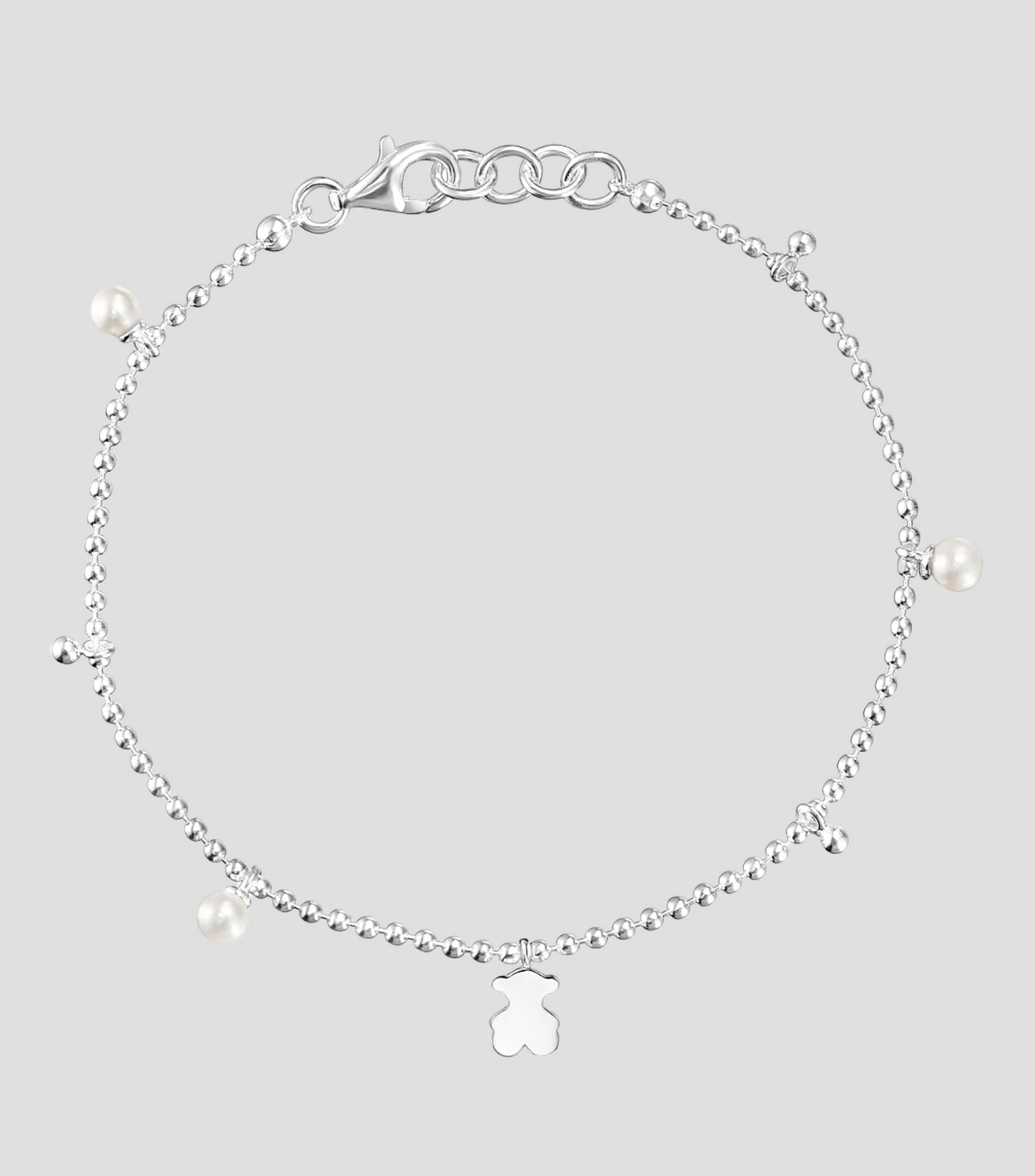 Pulsera en Plata Sweet Dolls con perlas Mujer