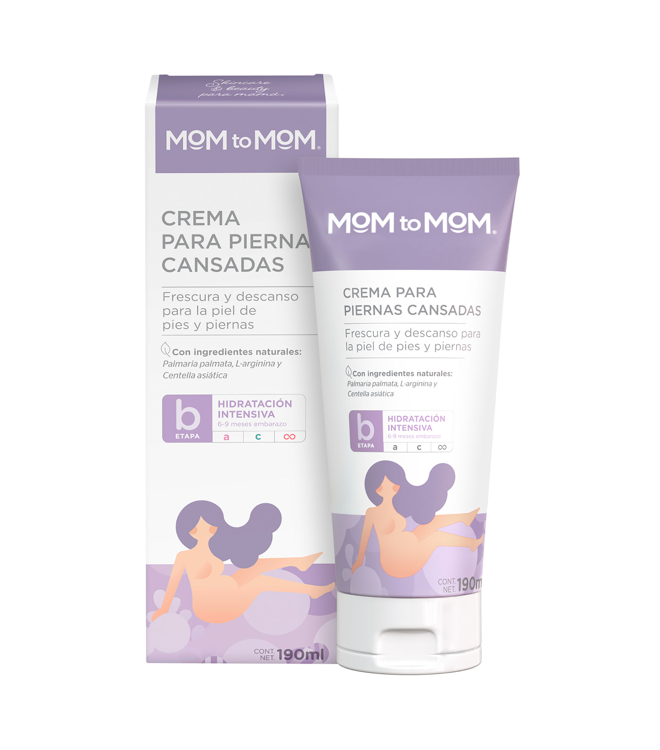 Crema Refrescante para Piernas Cansadas, 190 ml