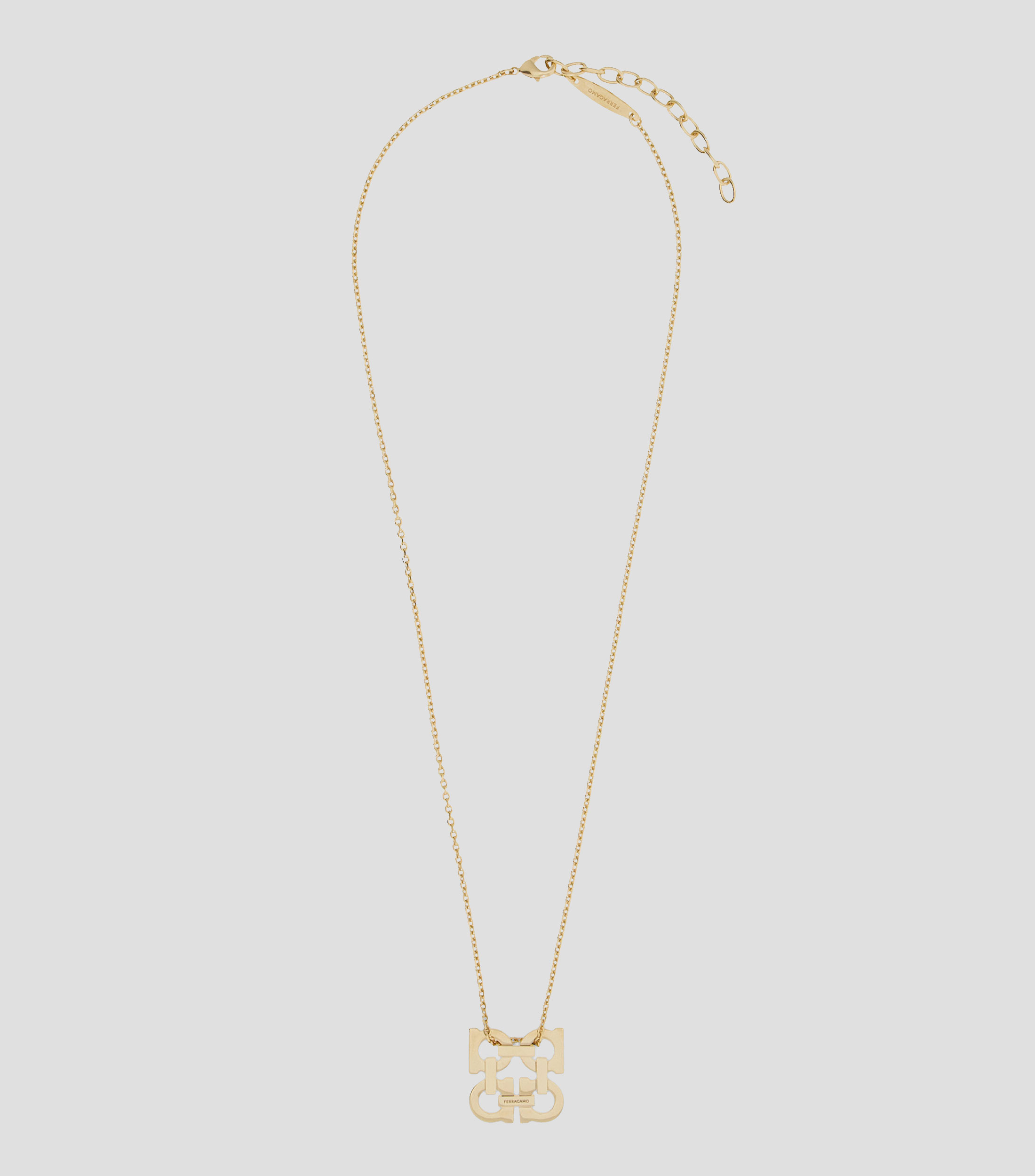 Collar con colgante Four Gancini Mujer
