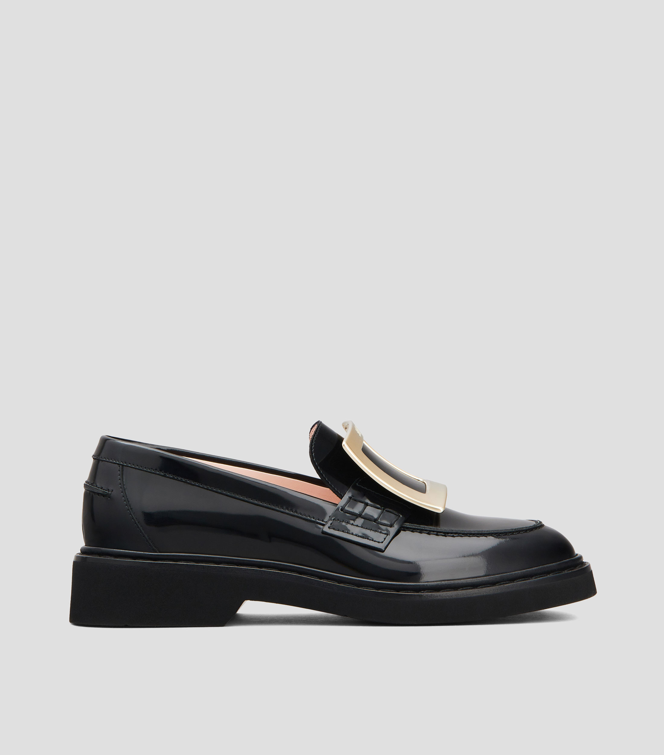 Mocasines en piel Viv' Rangers hebilla Mujer