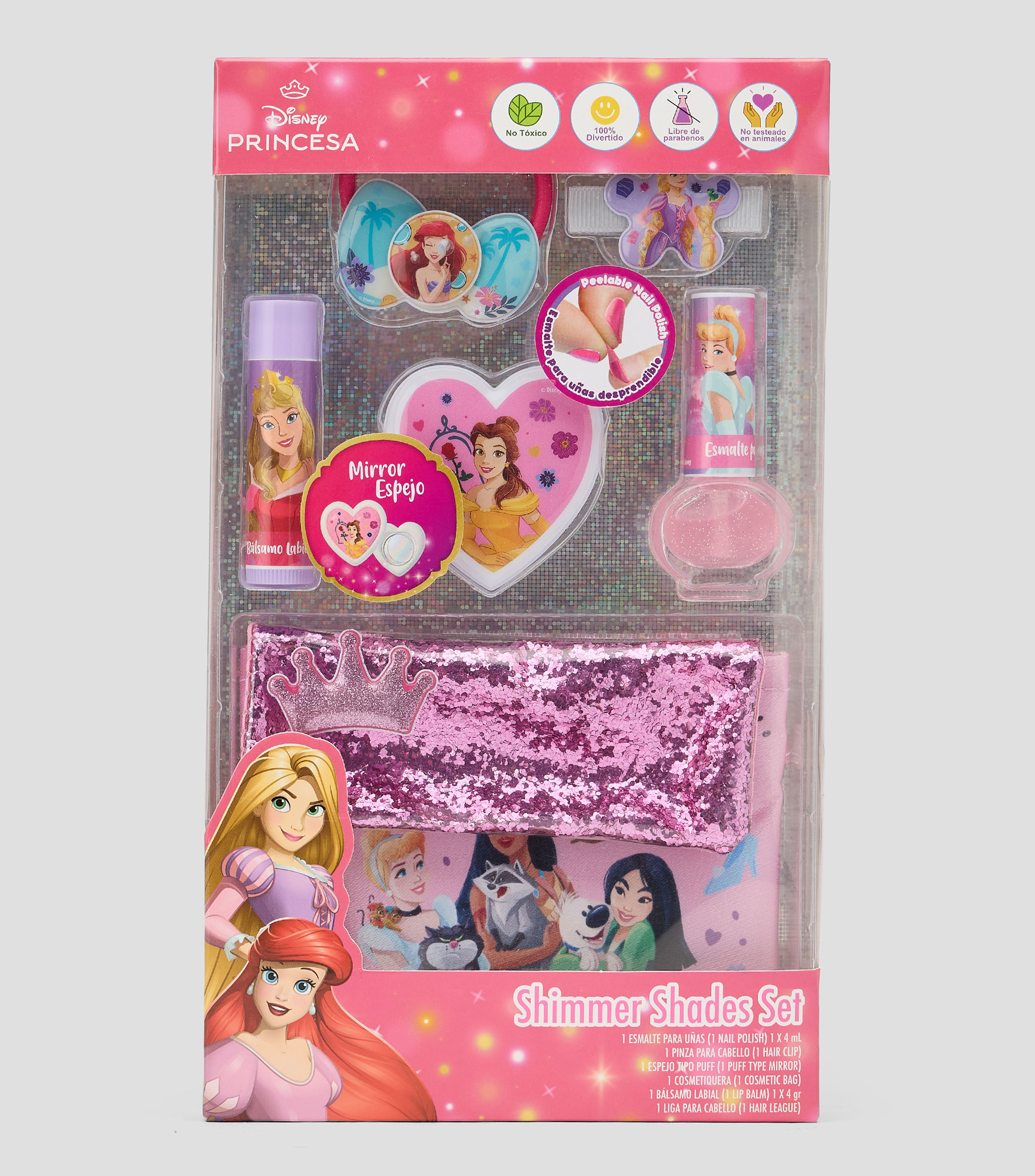 Juego de cosméticos Disney Princesas