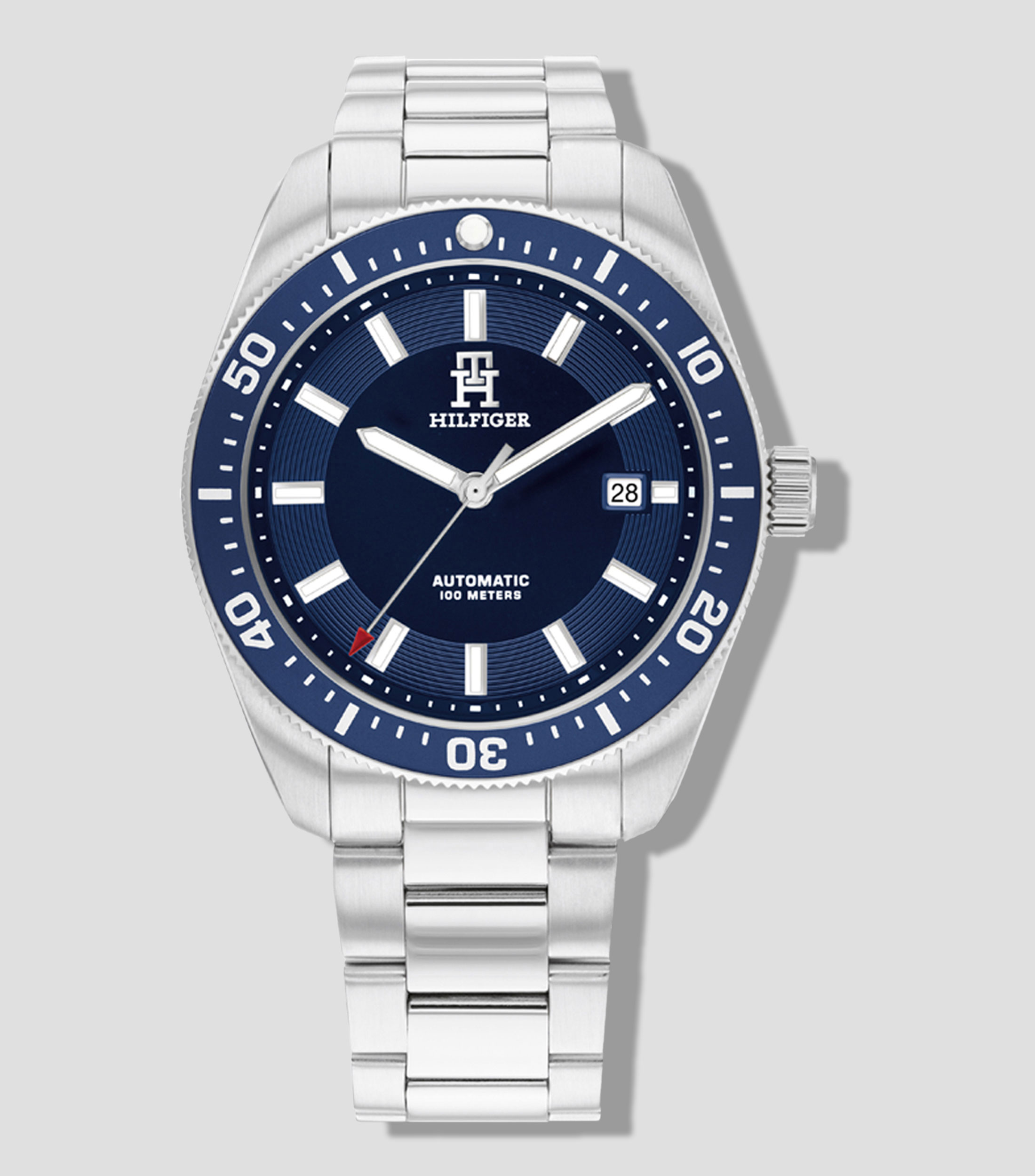 Reloj para hombre TH85 Casual, Plateado, Azul