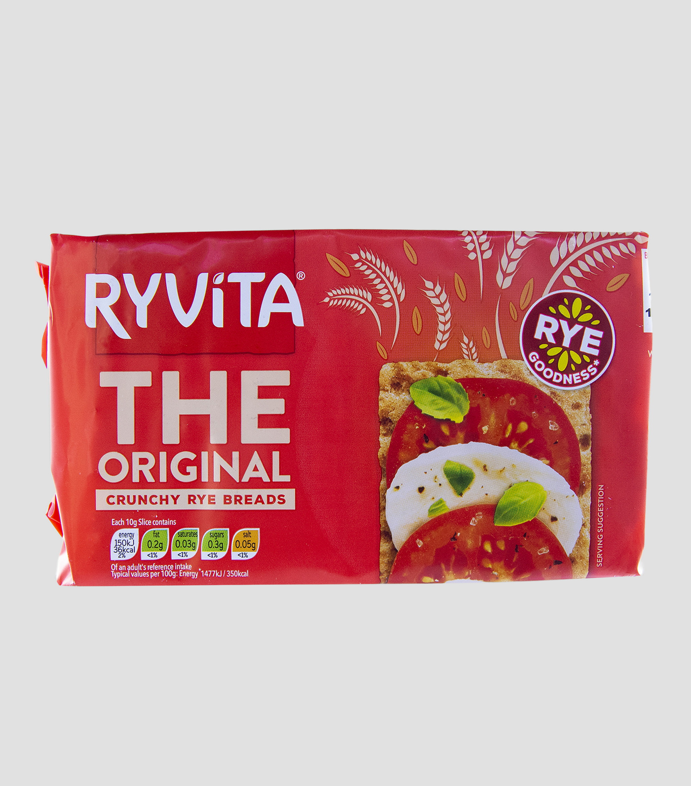 Pan Crujiente de Centeno Claro, 250 g