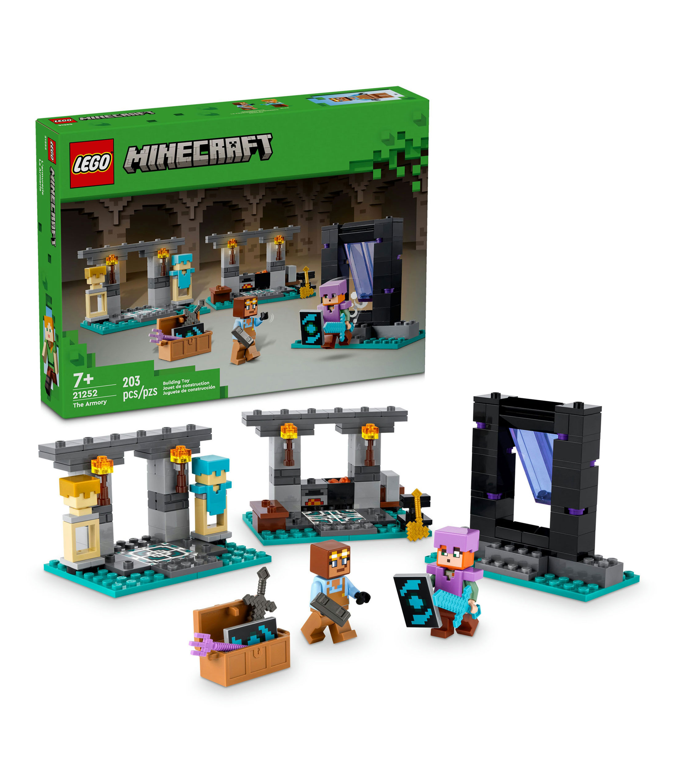Lego Minecraft La Armeria Aventura de construcción 21252
