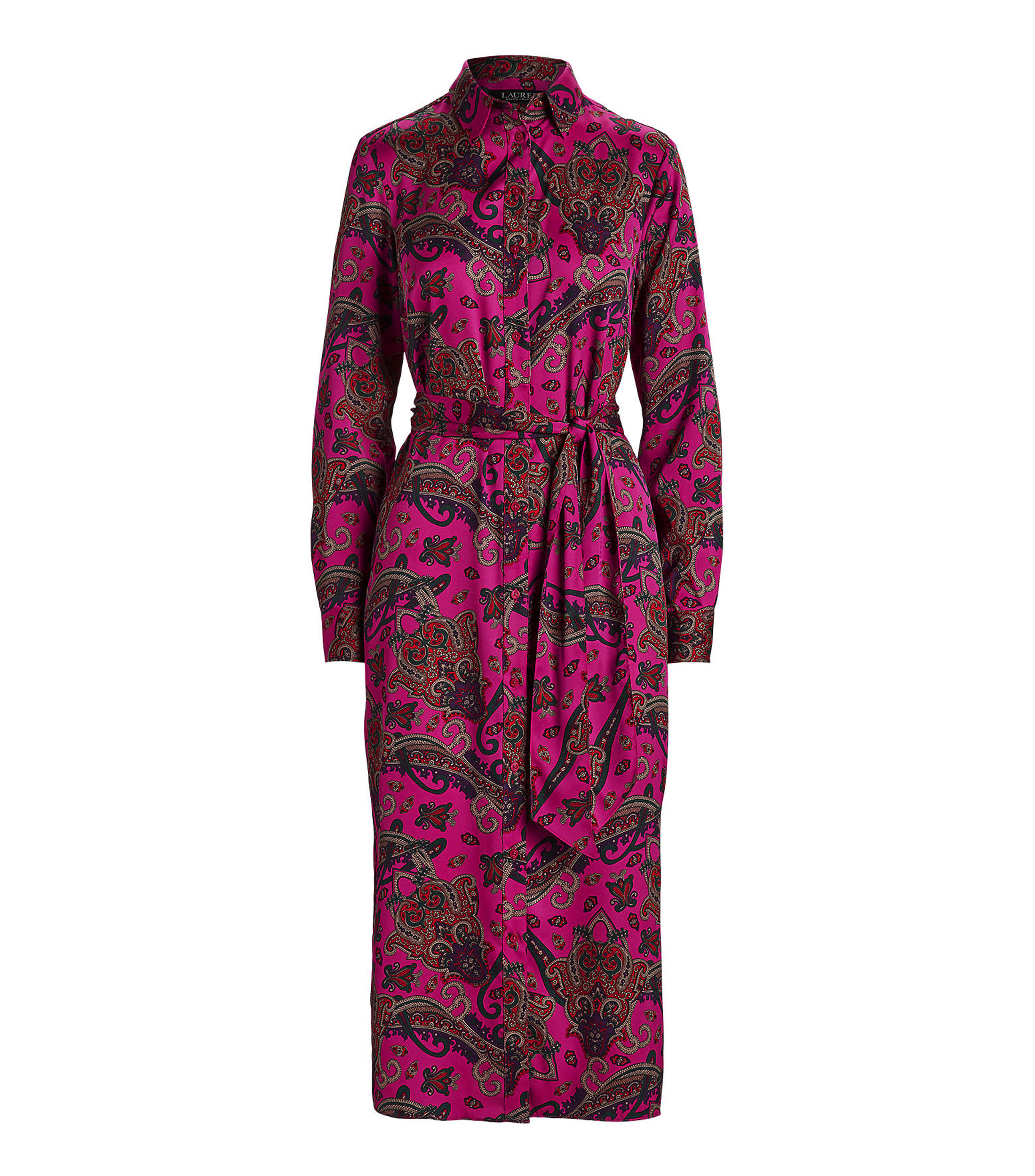 Lauren Ralph Lauren Vestido Midi Pasley Mujer El Palacio de Hierro