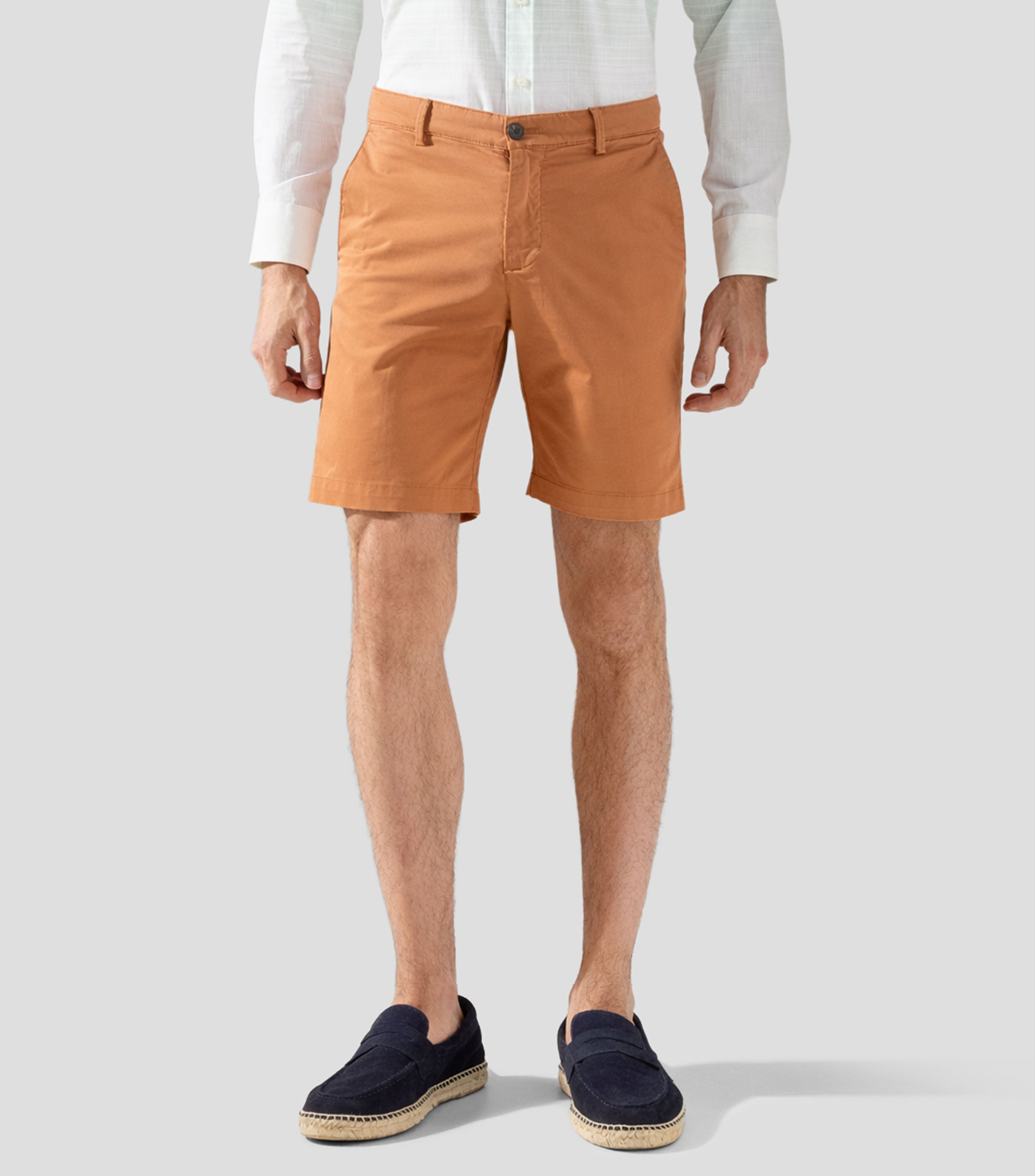 Short chino liso Hombre