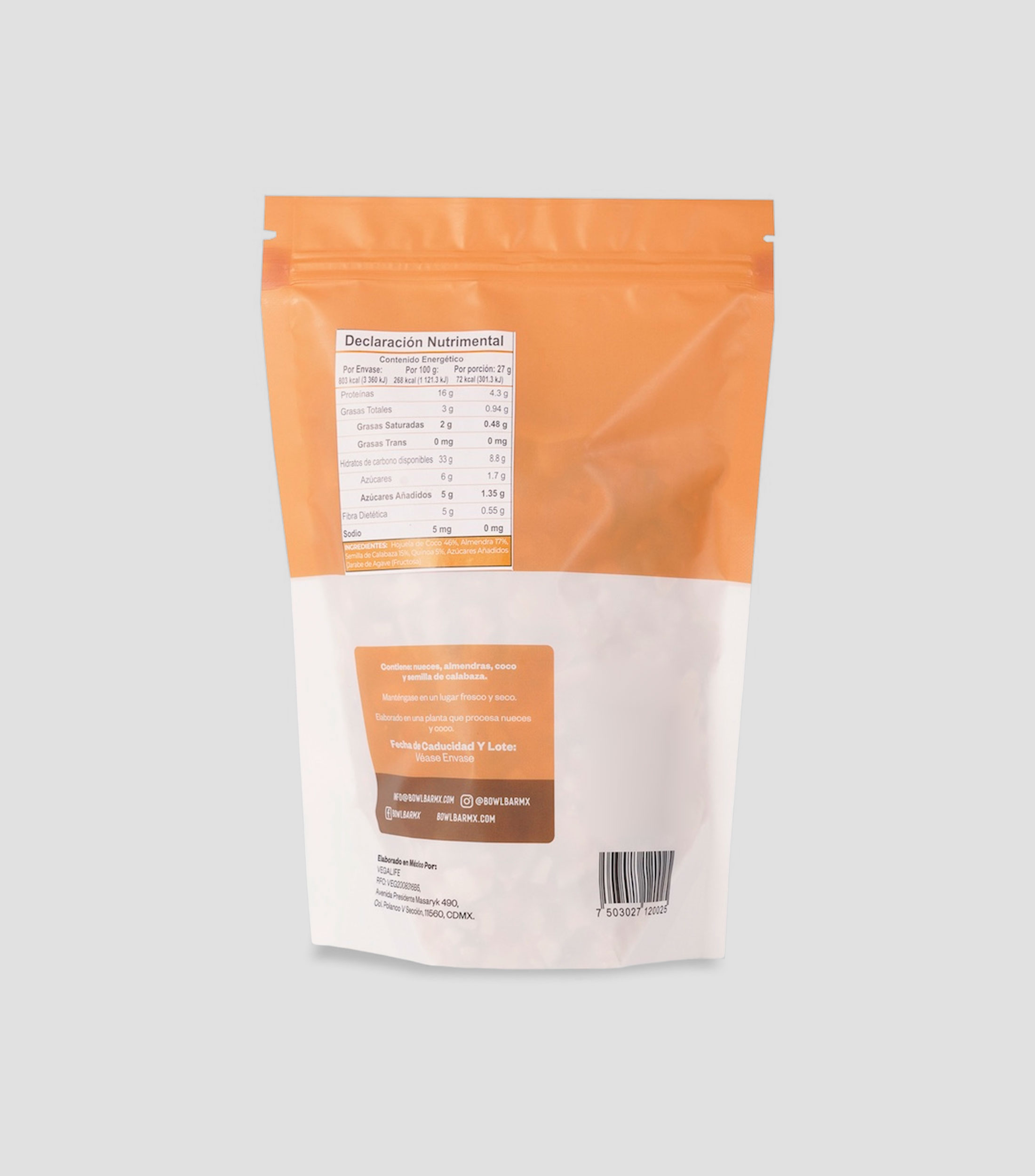 Granola de Coco Keto, 300 g