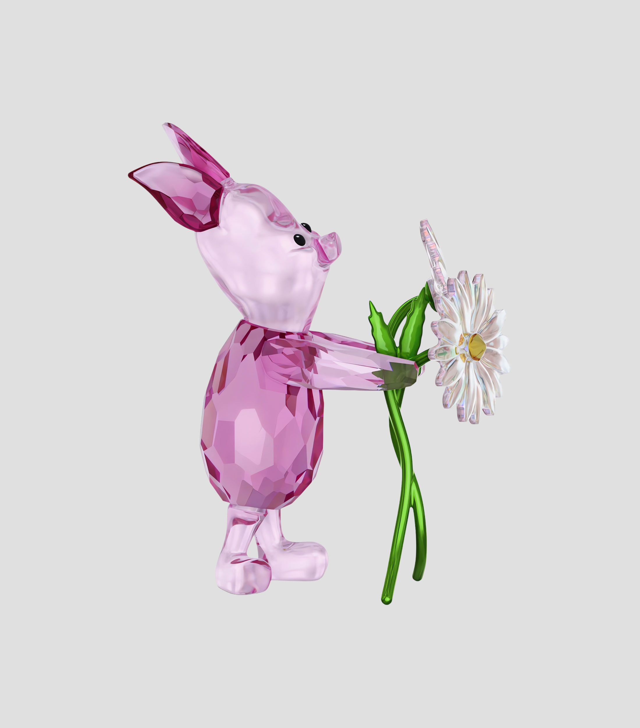 Figura decorativa Winnie the Pooh Piglet en cristal