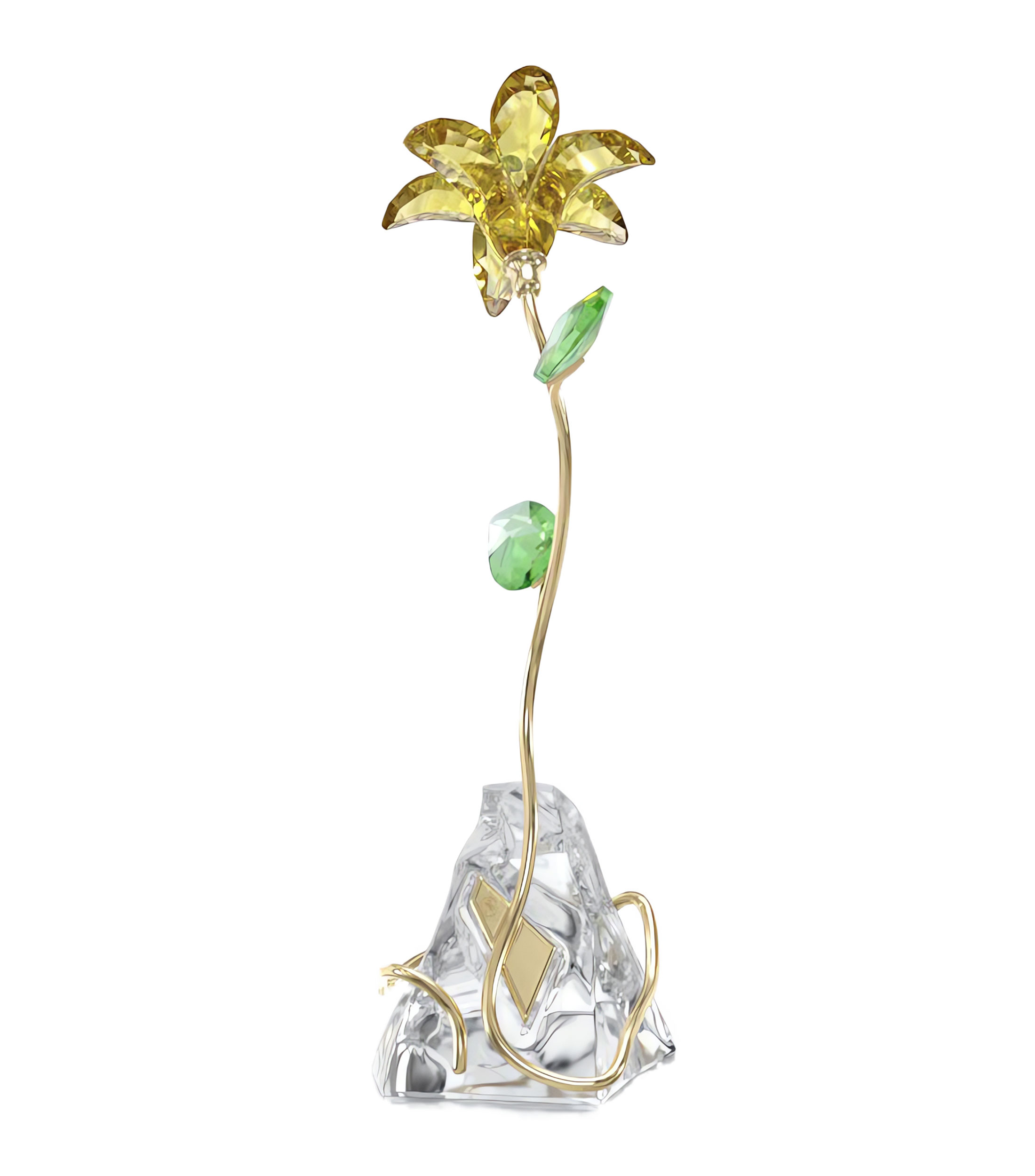 Figura decorativa Florere Lirio en cristal