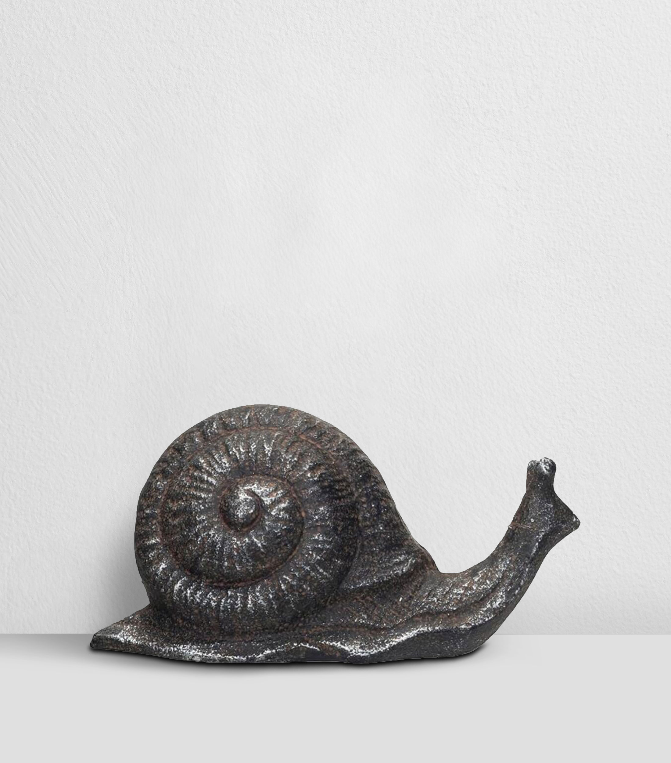 Figura Decorativa Caracol en Metal
