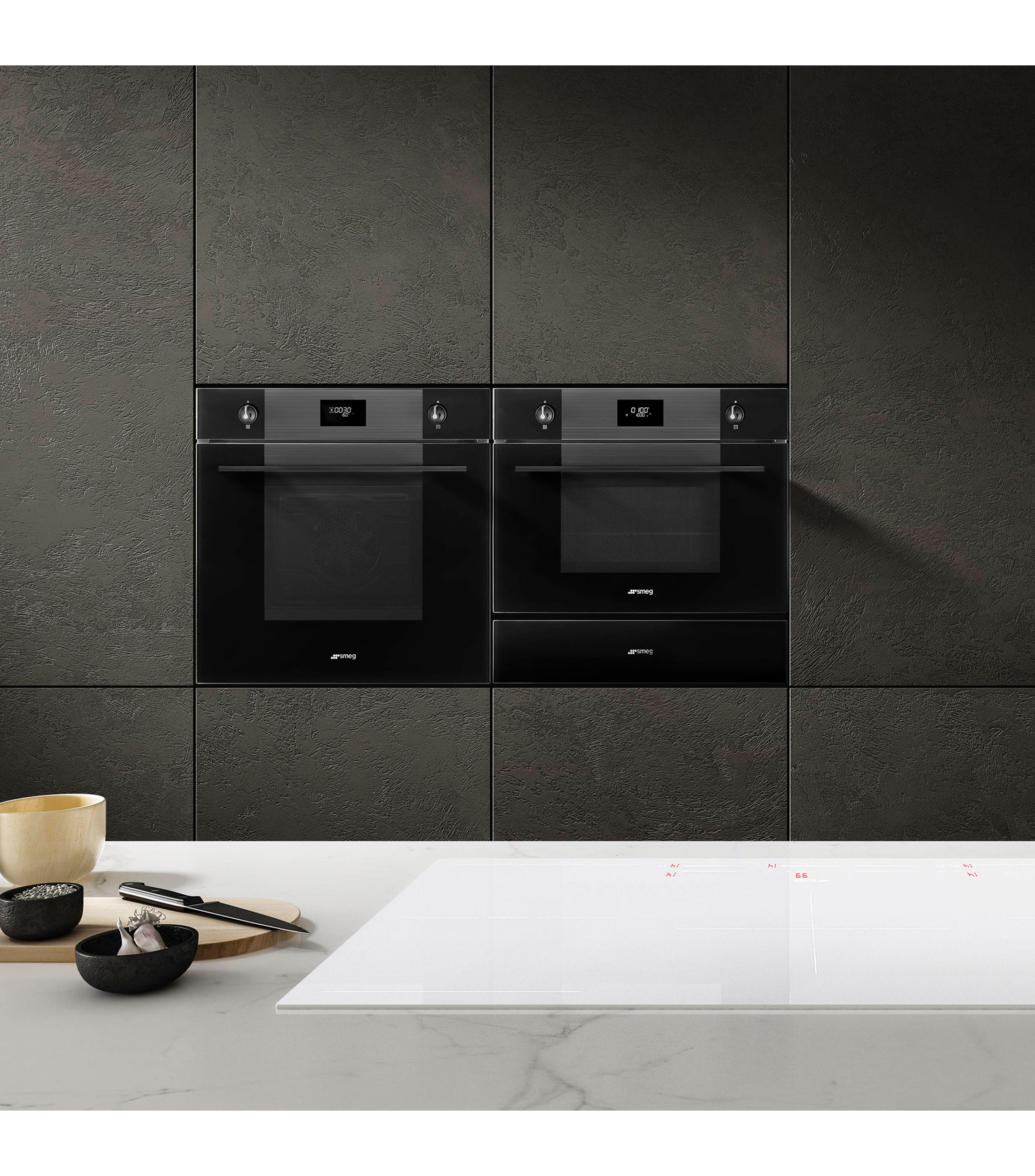 Cajón Calientaplatos - Complemento para hornos compactos de 45 cm