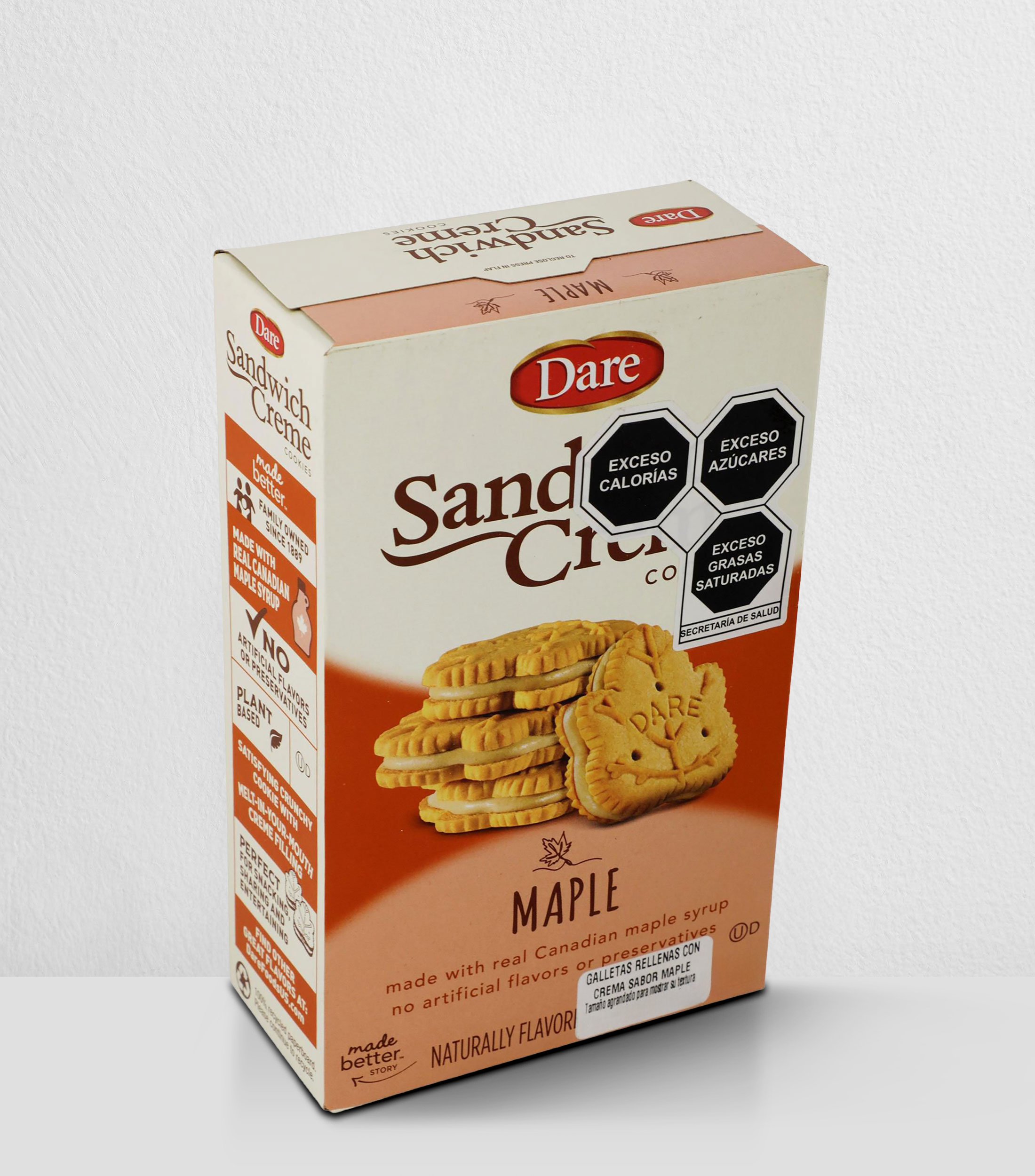 Galletas rellenas Maple, 300 gr