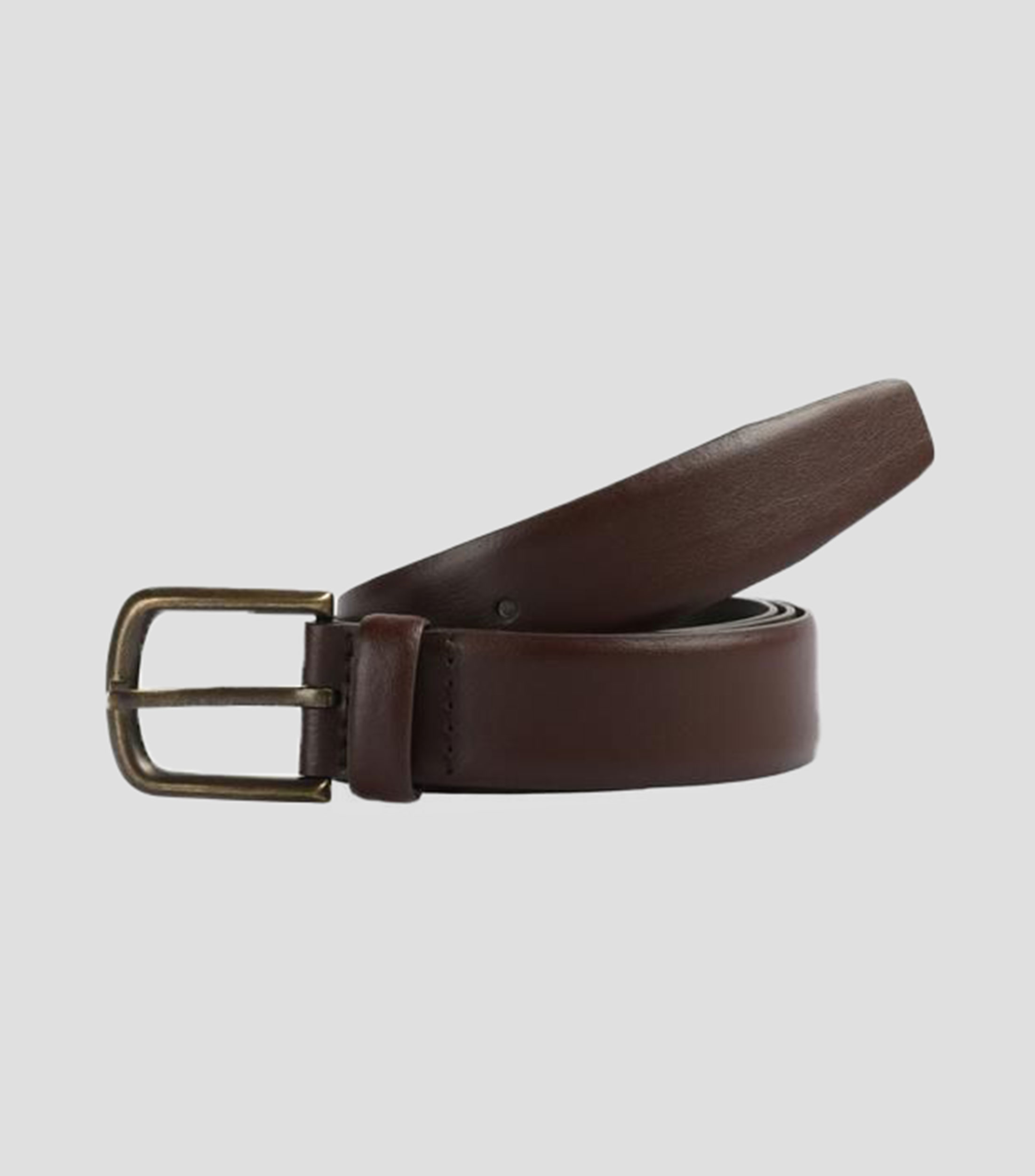 Cinturón en piel casual Hombre