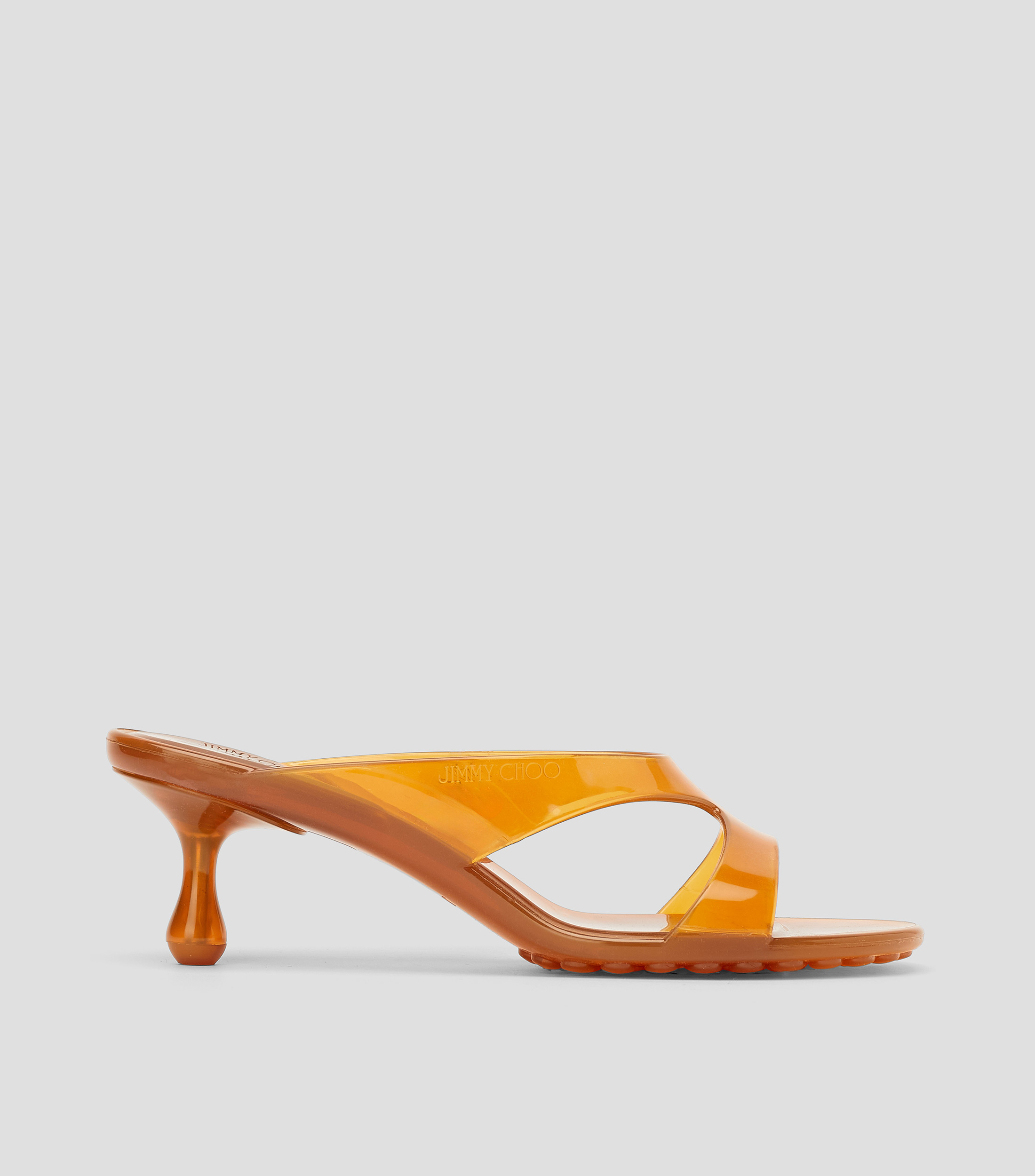 Sandalias con tacón bajo redondo Mujer