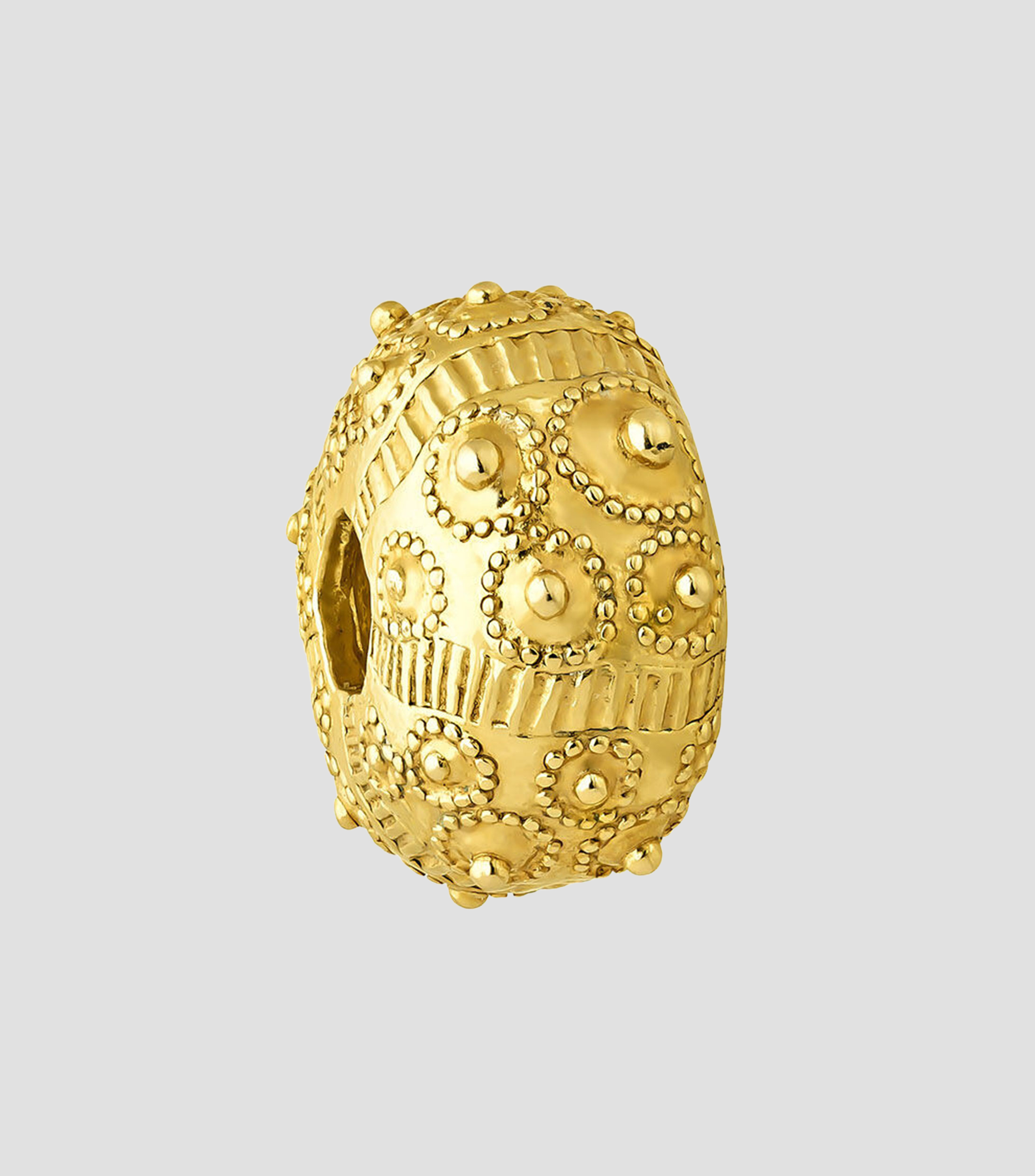 Charm Erizo de mar en Vermeil amarillo Marianas Mujer