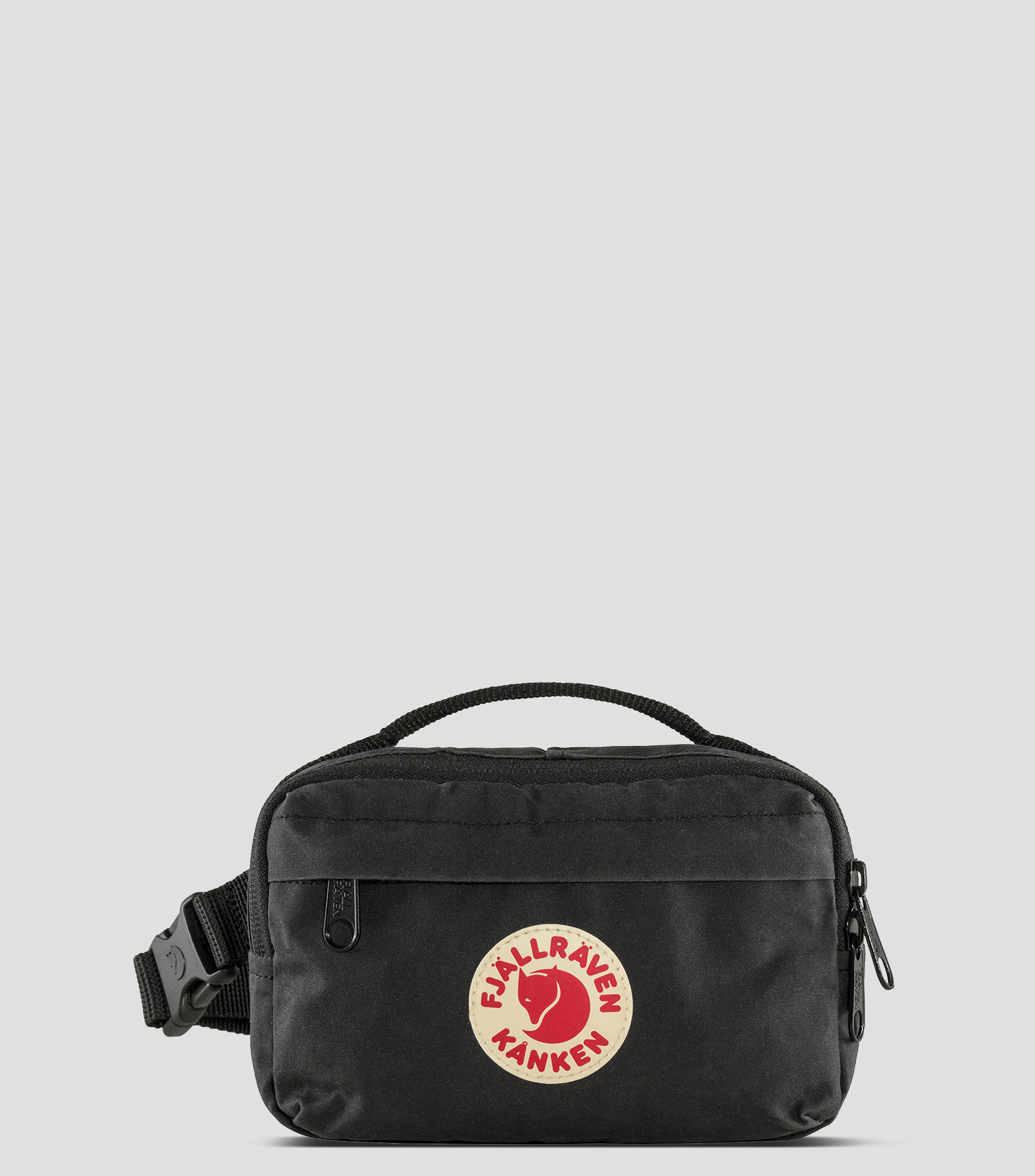 Cangurera Kånken Hip Pack negra lisa Unisex