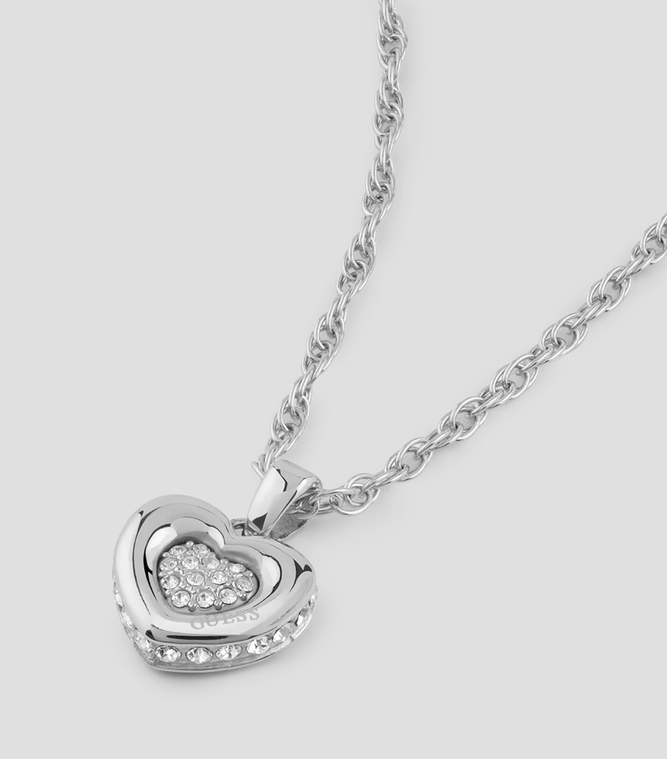 Collar Love con cristales Mujer