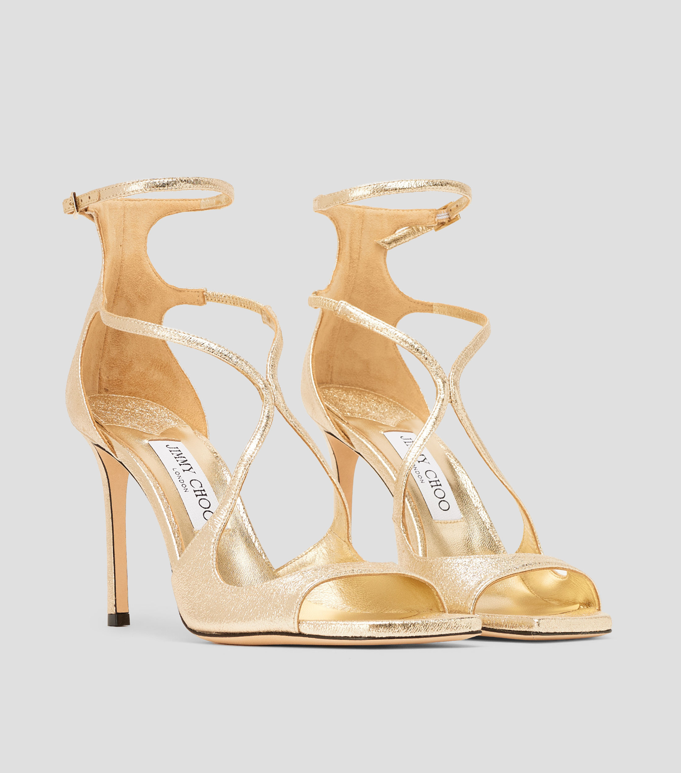 Sandalias con tacón alto delgado Mujer
