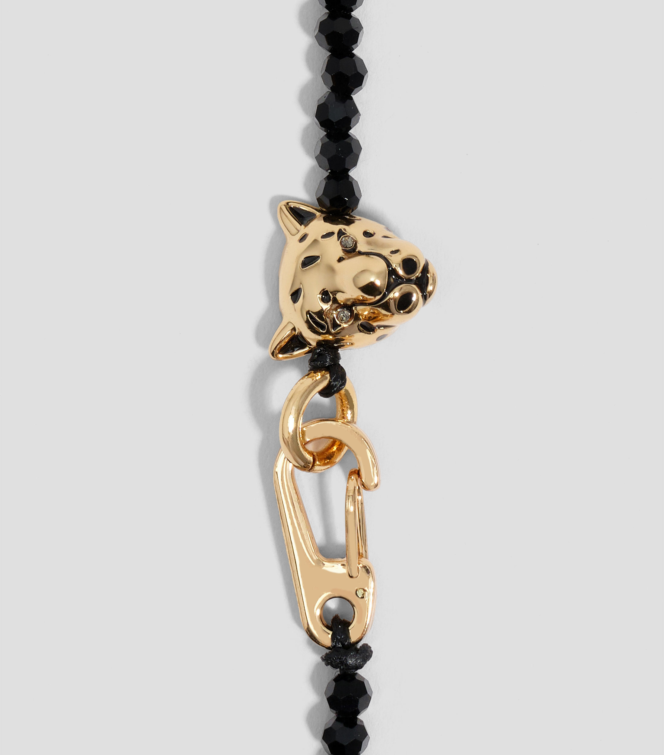 Collar Pantera con cristales Mujer