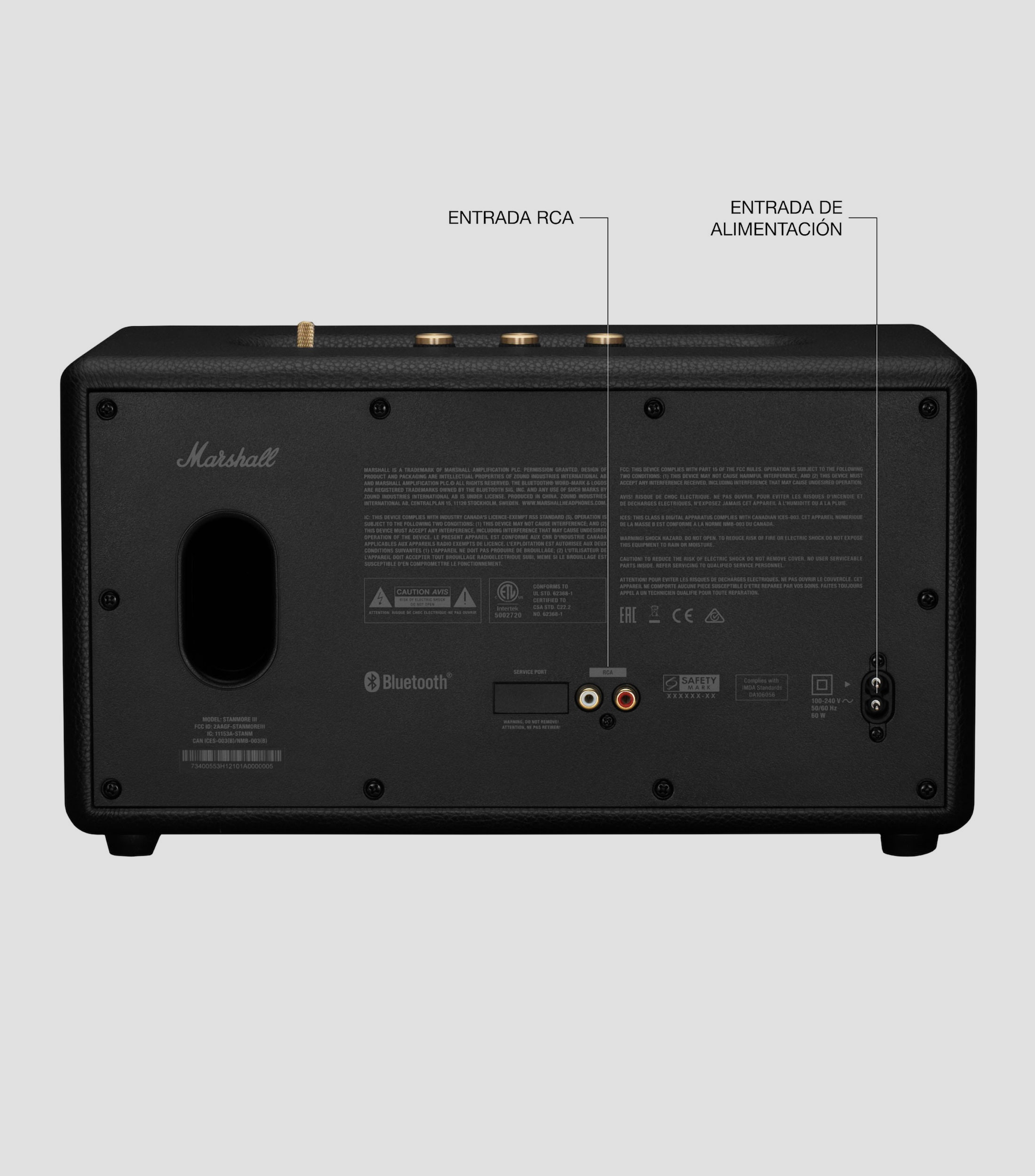 Bocina Inalámbrica Bluetooth Stanmore III café