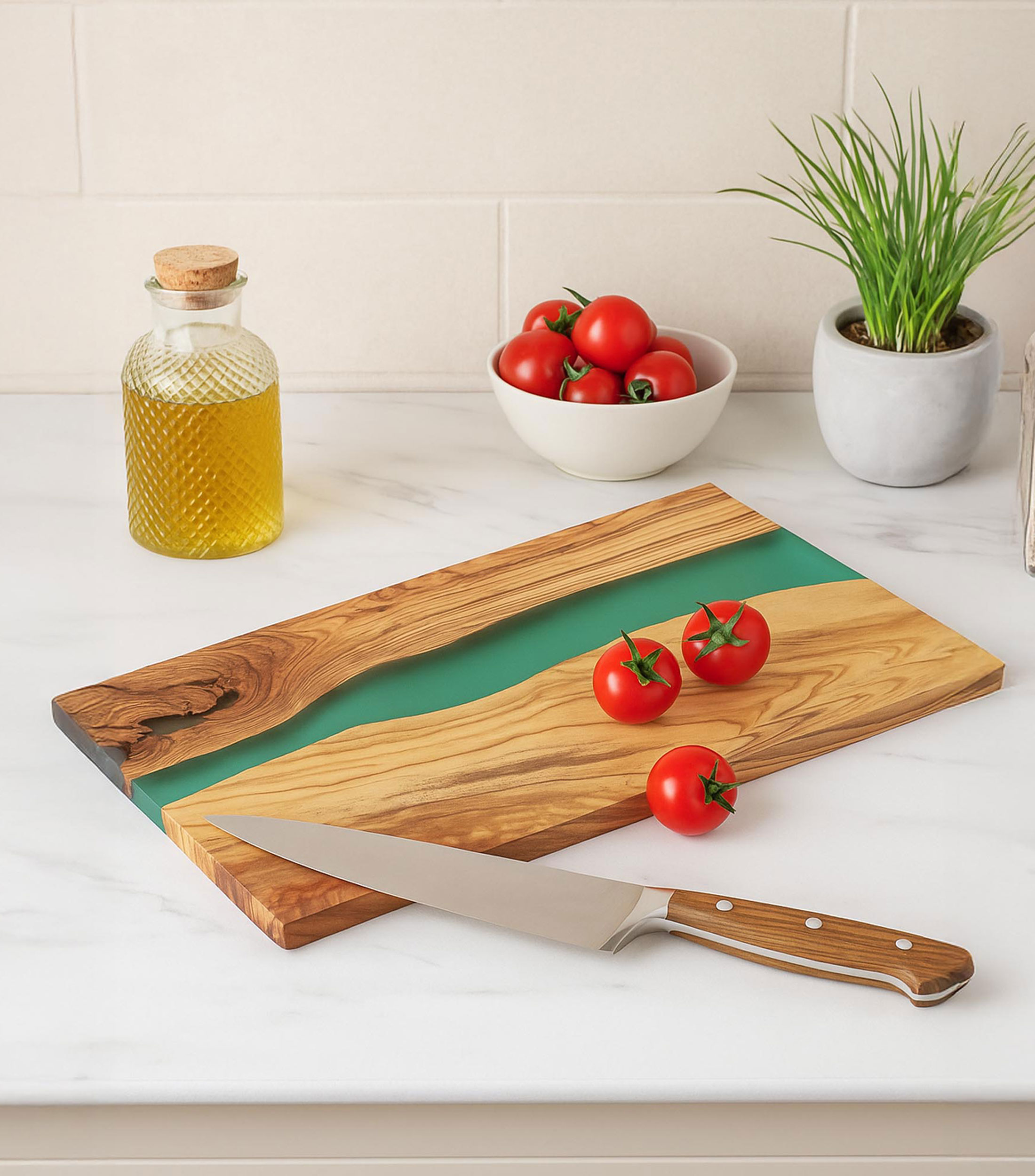 Tabla para servir en madera