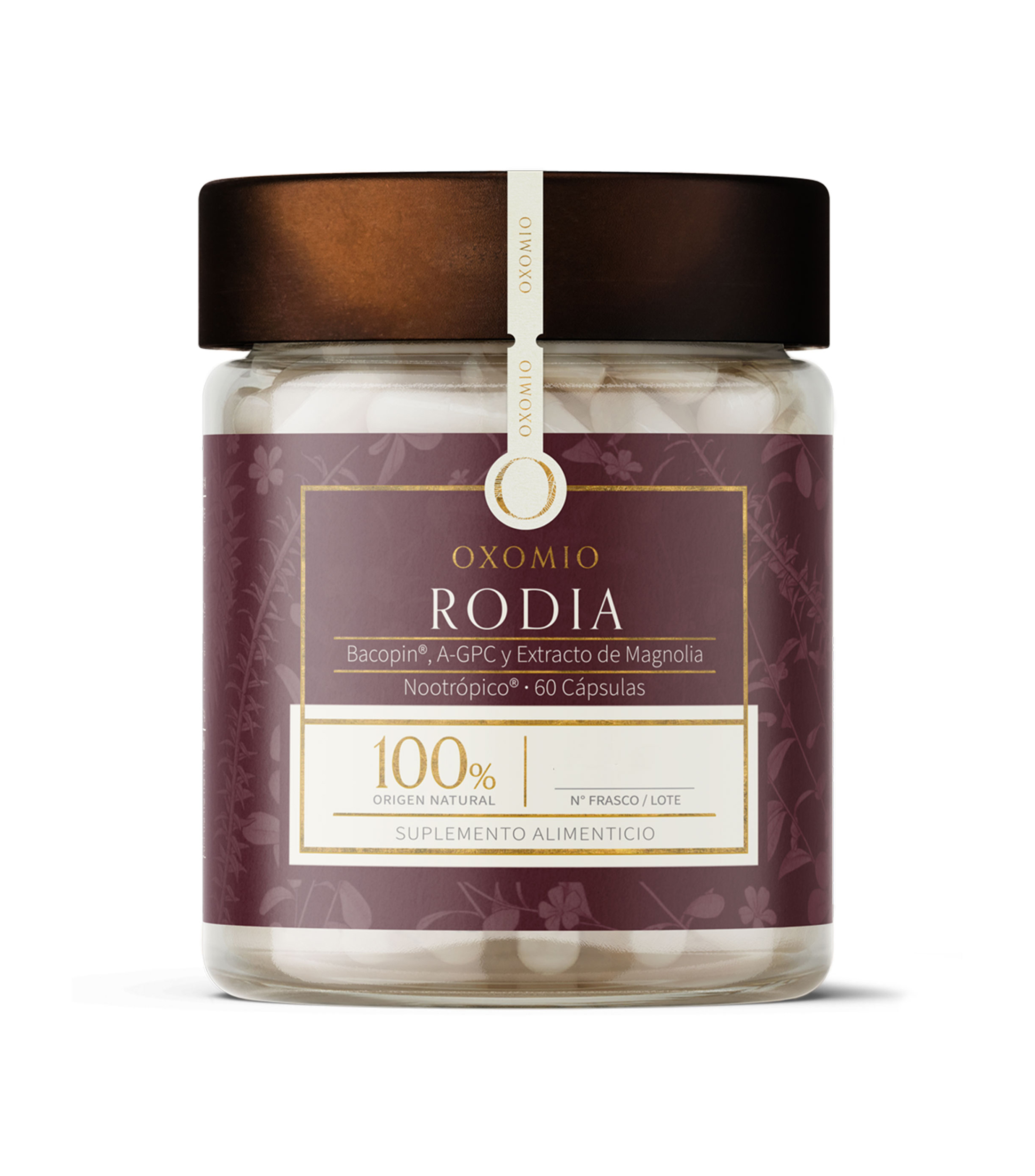 Rodia - Recall, Mezcla cognitiva 60 cápsulas