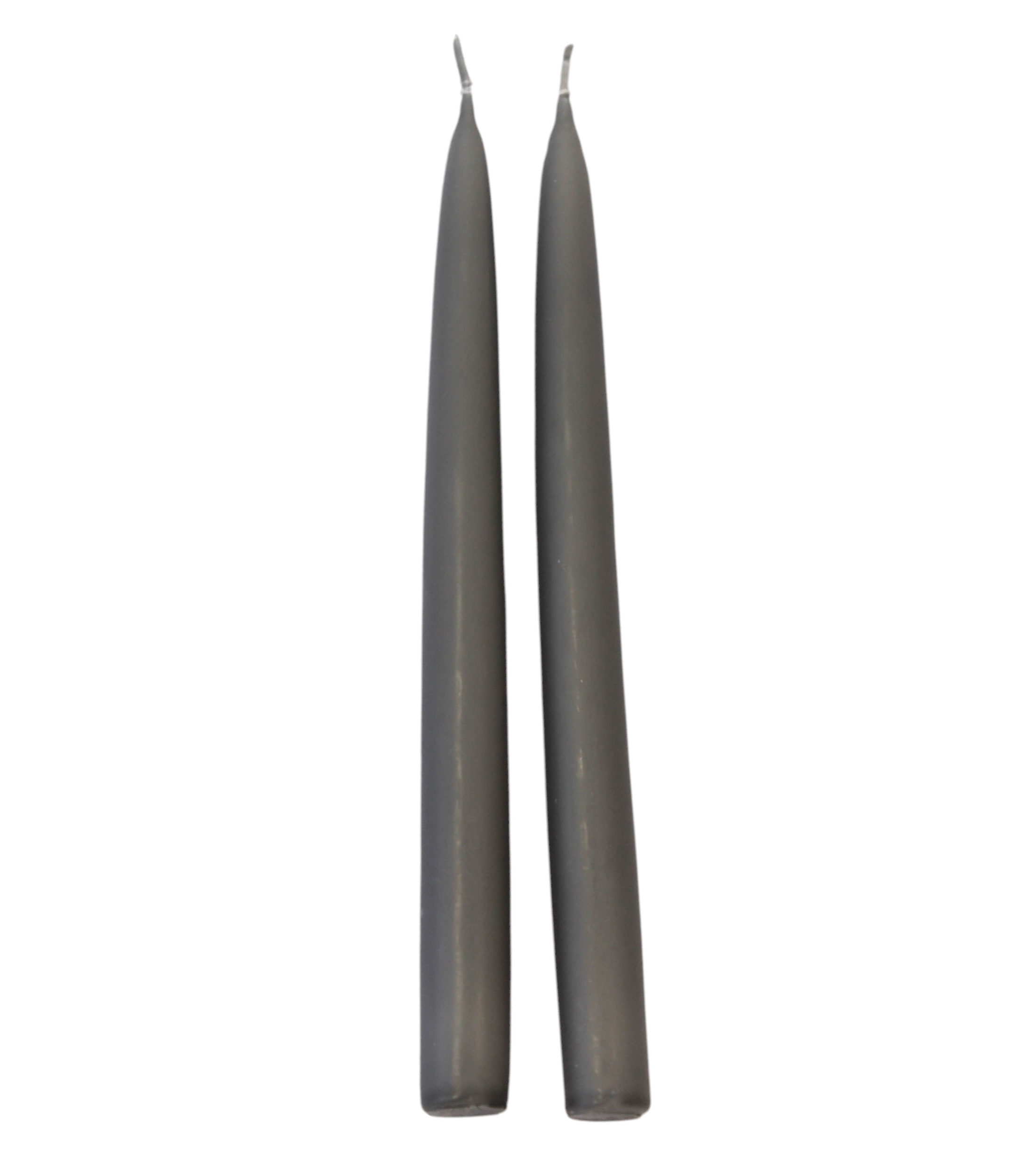 Set 2 velas decorativas Tapper, gris