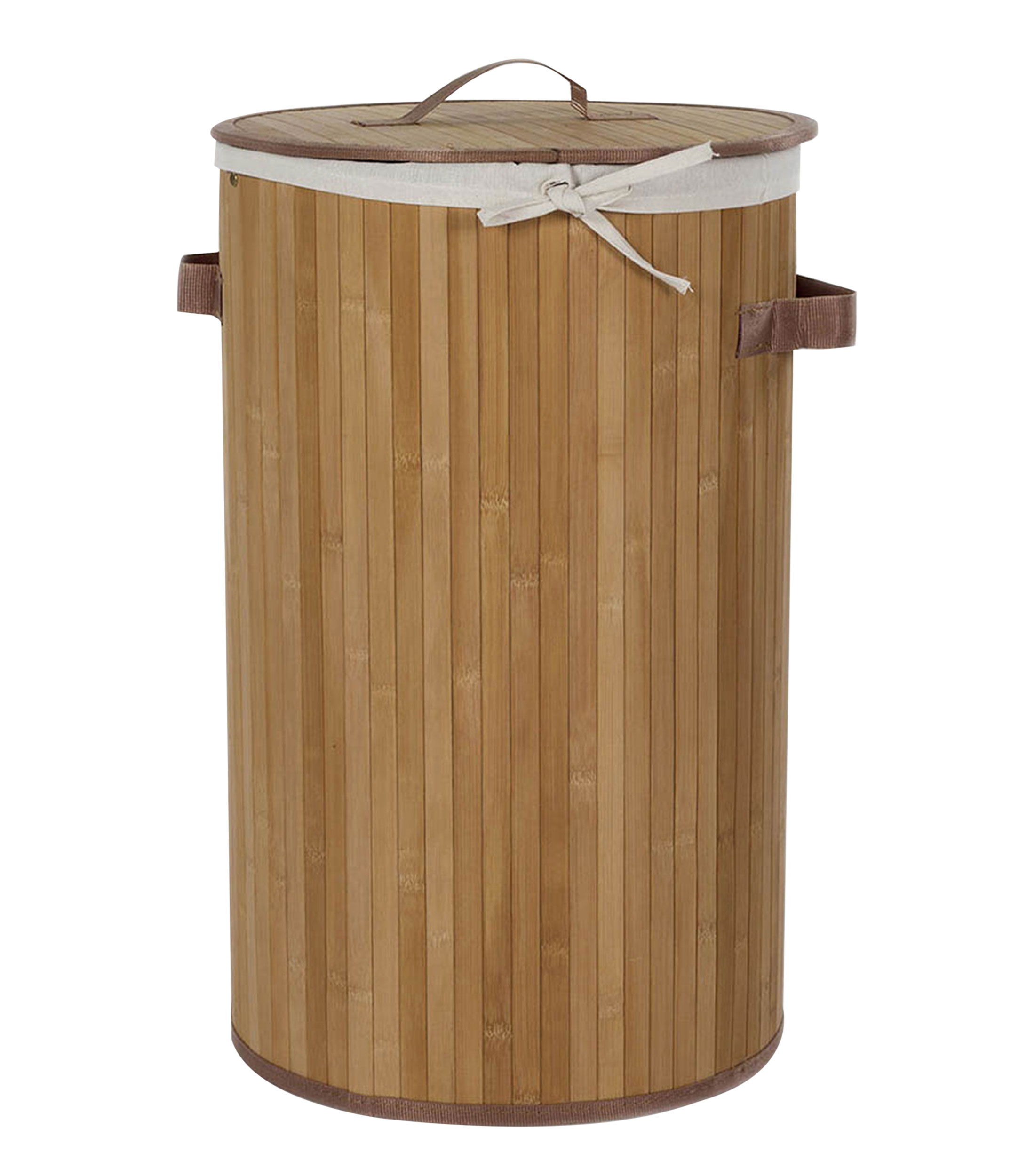 Cesto De Ropa Bambu Natural