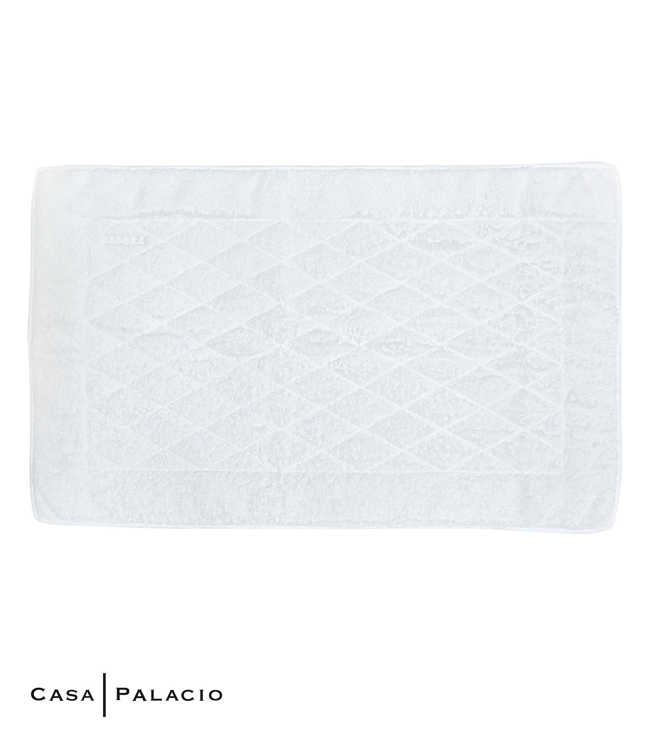 Tapete de bano Essent Spugna blanco rectangular
