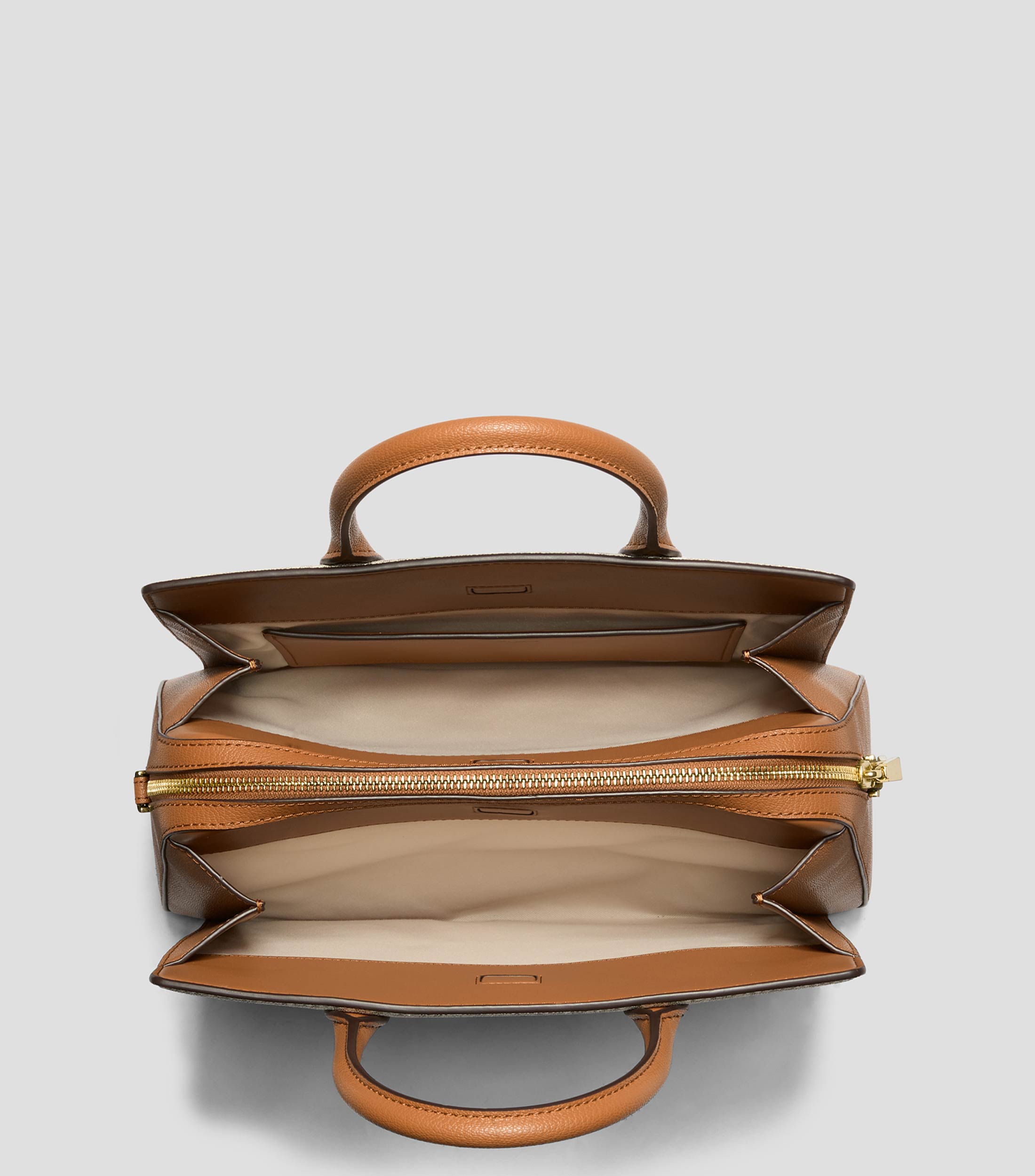 Bolsa Satchel Laila con monogram Mujer