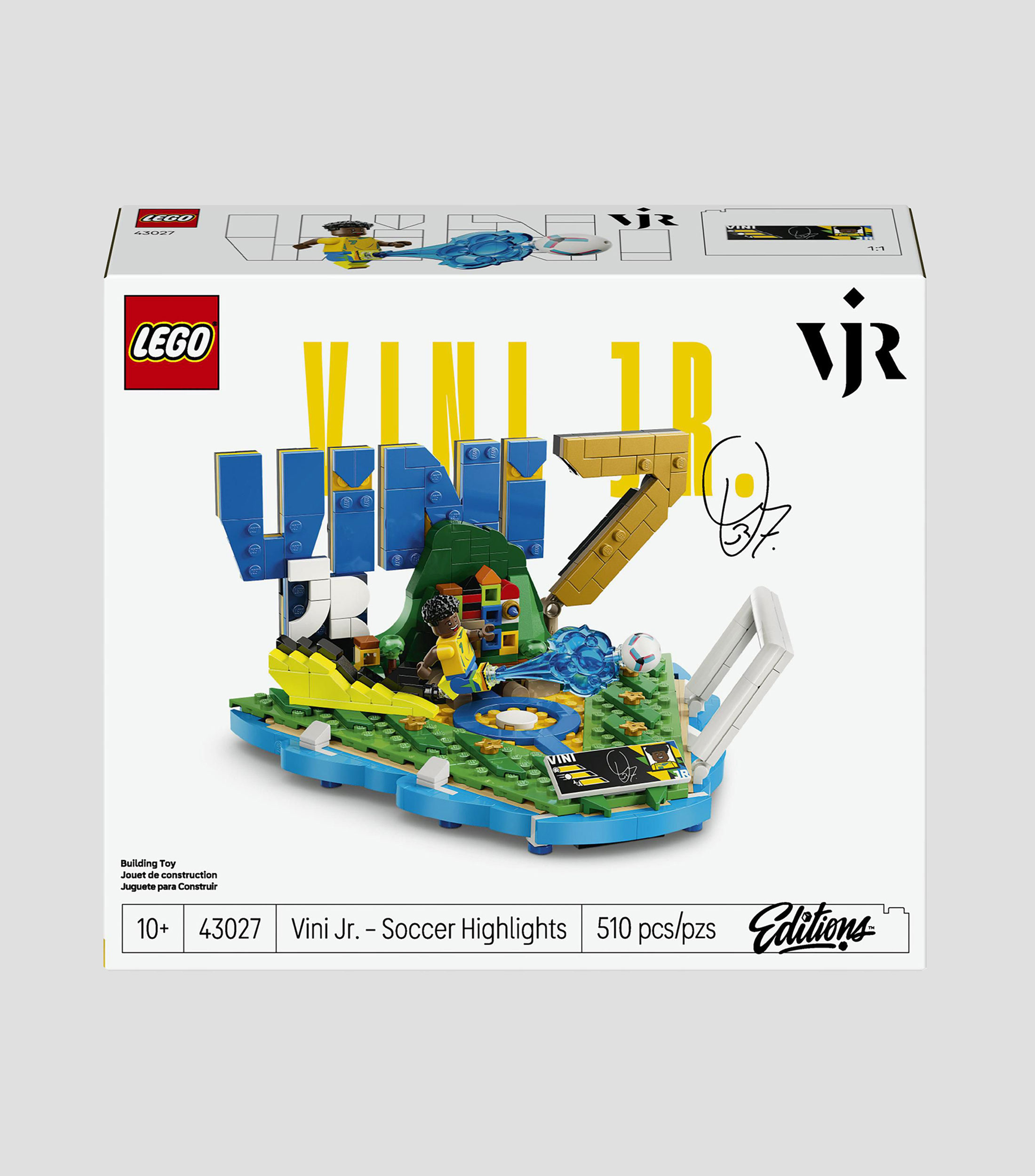 Lego Editions Sports Vini Jr. Fenómenos del Futbol
