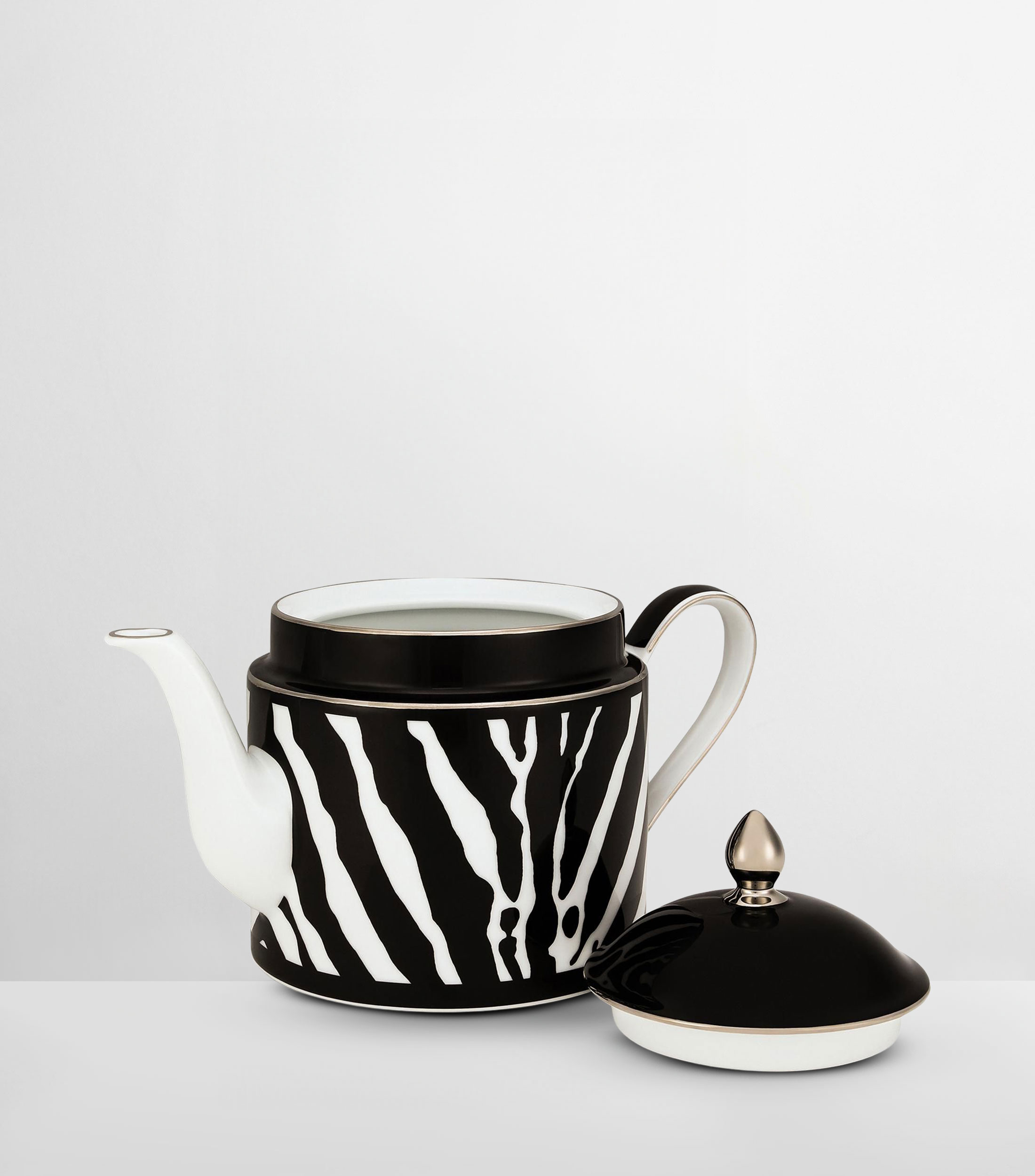 Tetera Zebra de porcelana