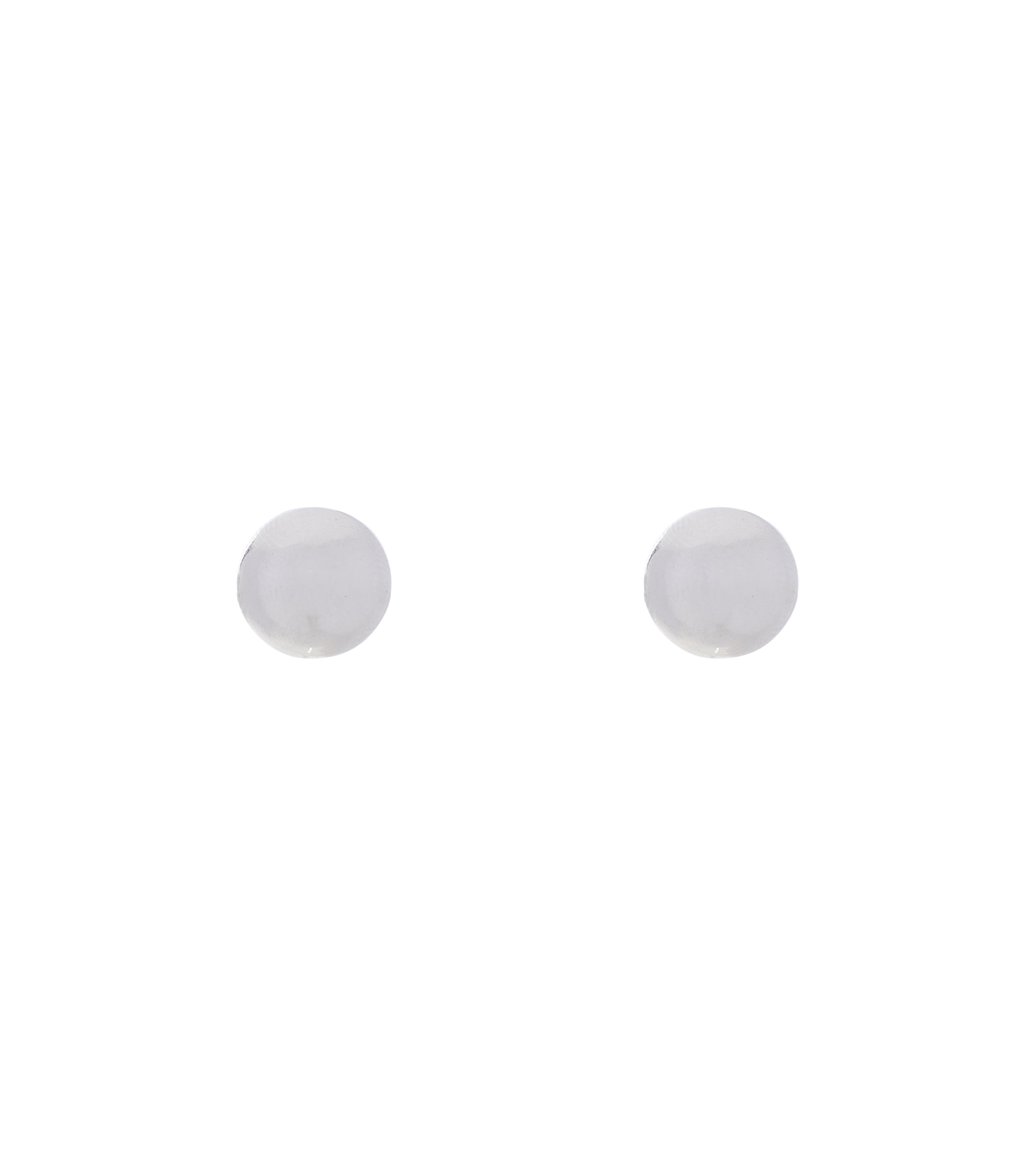 Aretes Bola en plata .925 Mujer