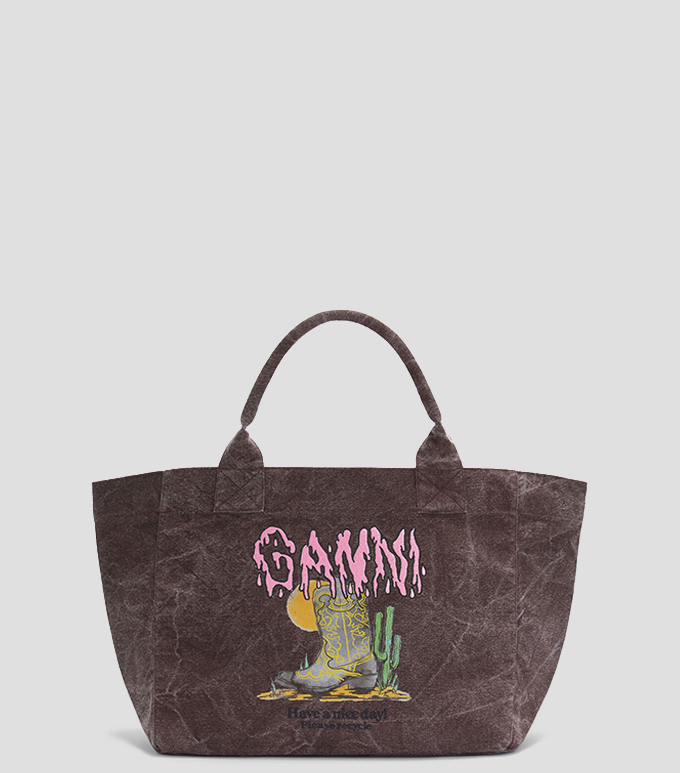 Bolsa Tote con estampado Mujer