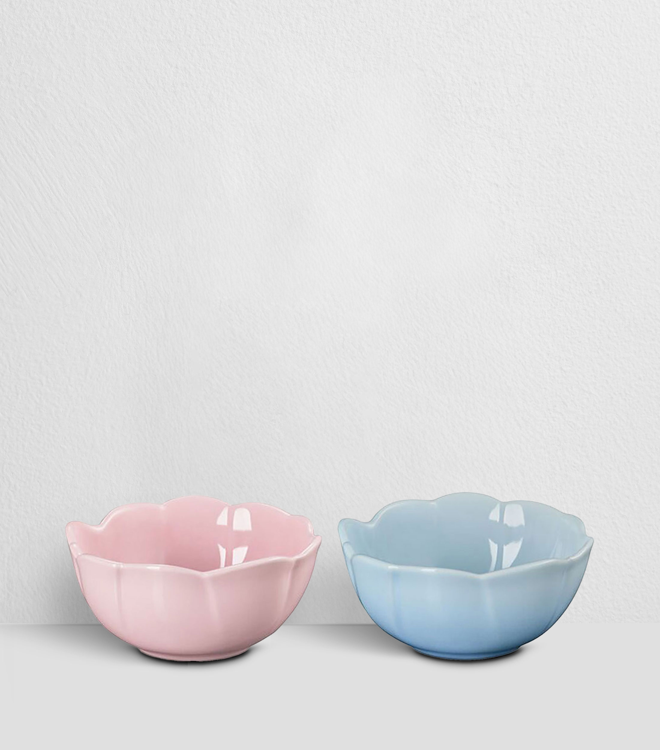 Set 4 bowls Petal lisos