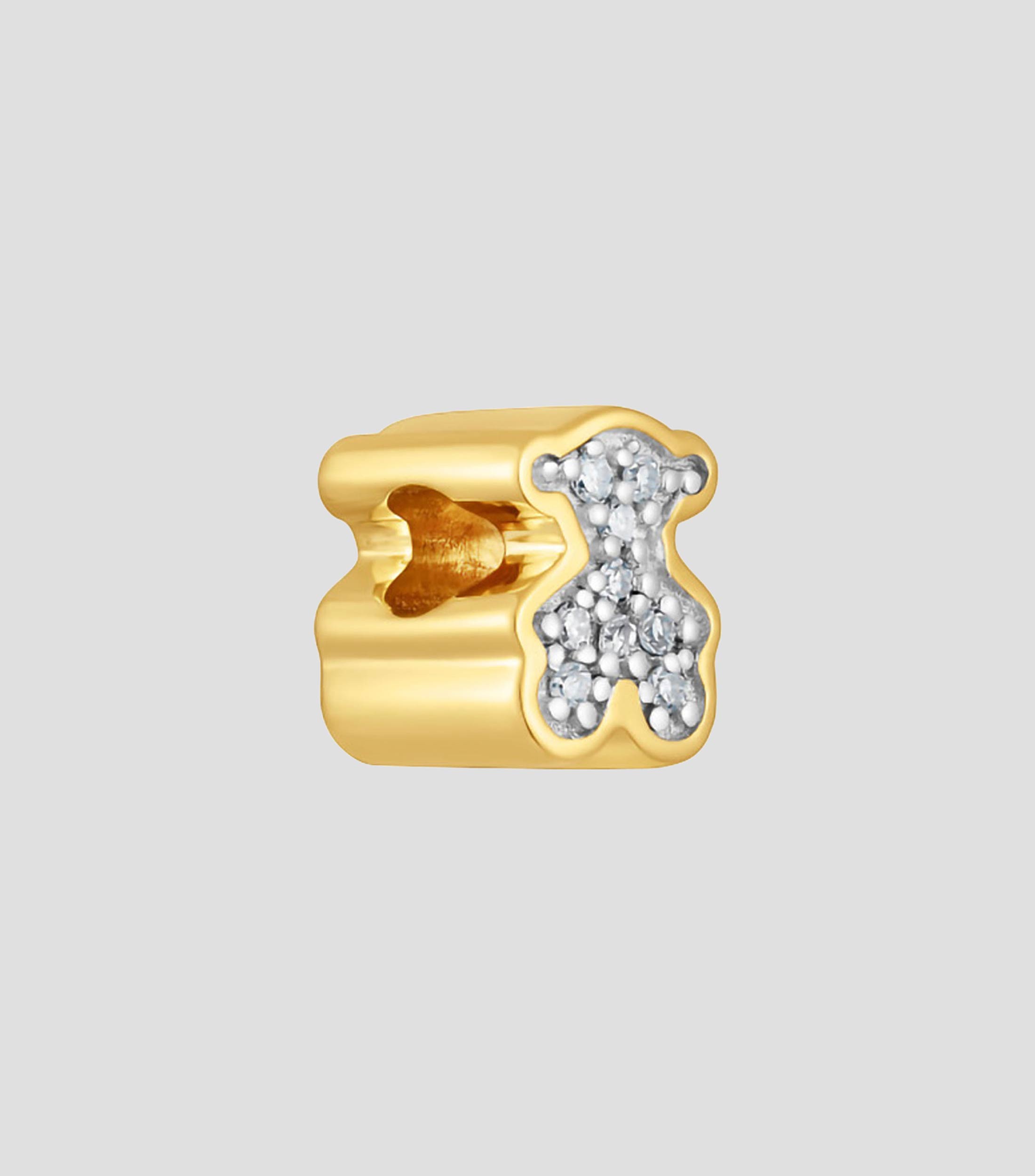 Dije de oso en plata .925 Tous 1950 con diamantes Mujer