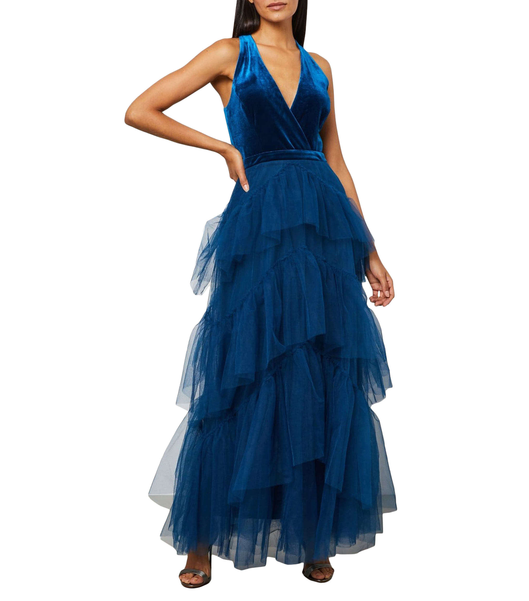 Bcbg Vestido de noche largo Mujer - El Palacio de Hierro