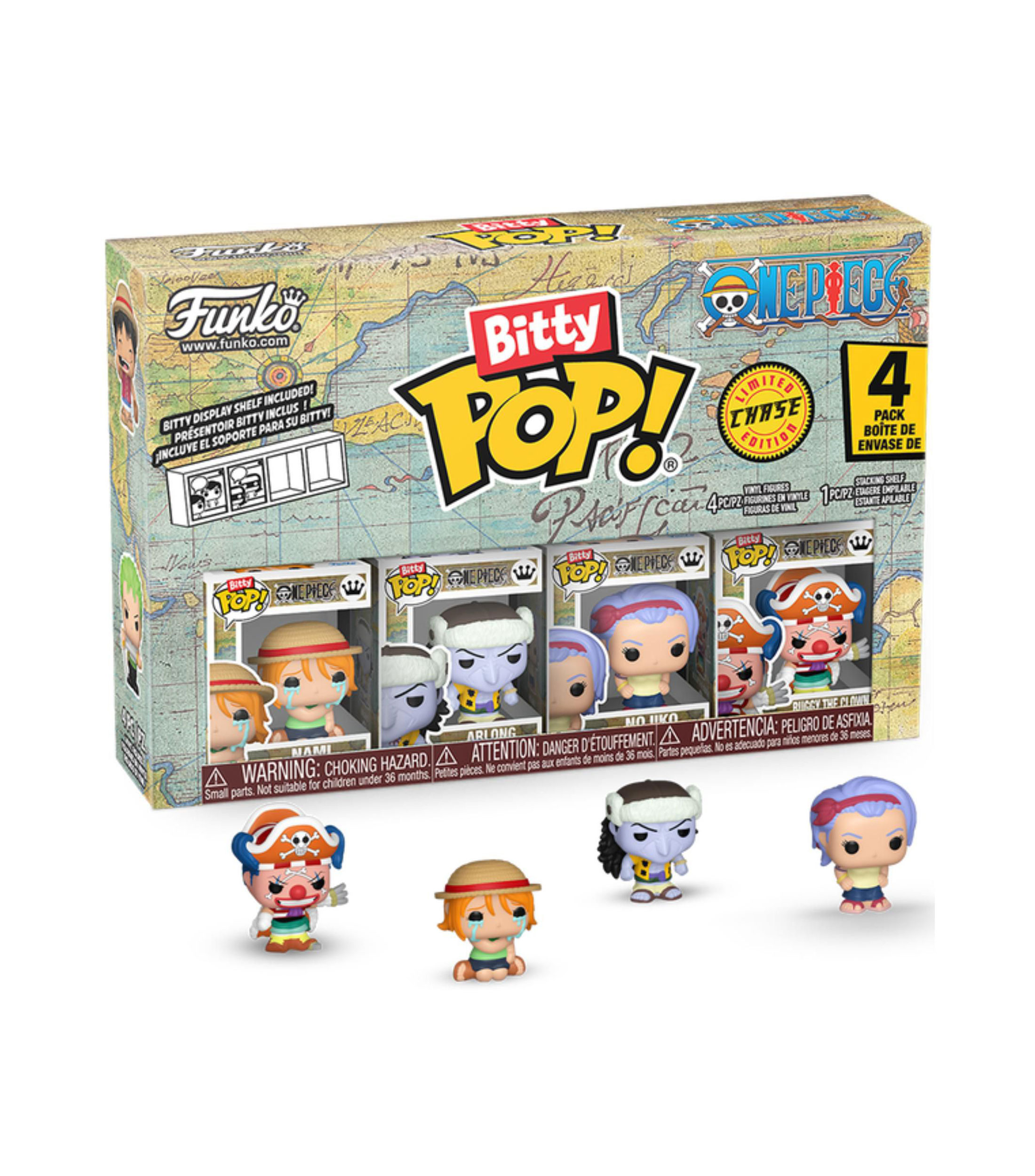 Funko Bitty Pop One Piece 4 Pack