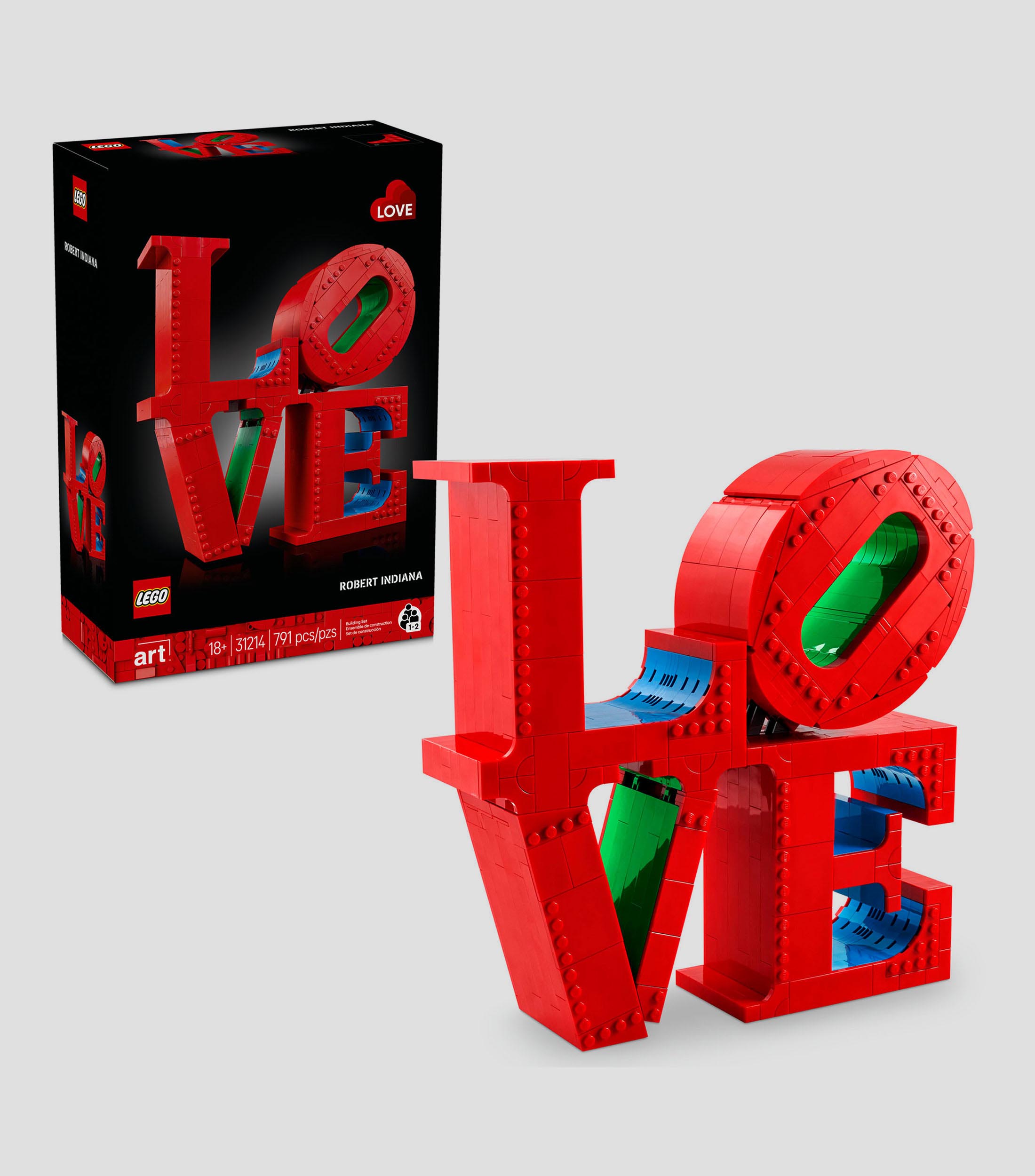 Lego Art LOVE Regalo para parejas, idea de decoración 31214