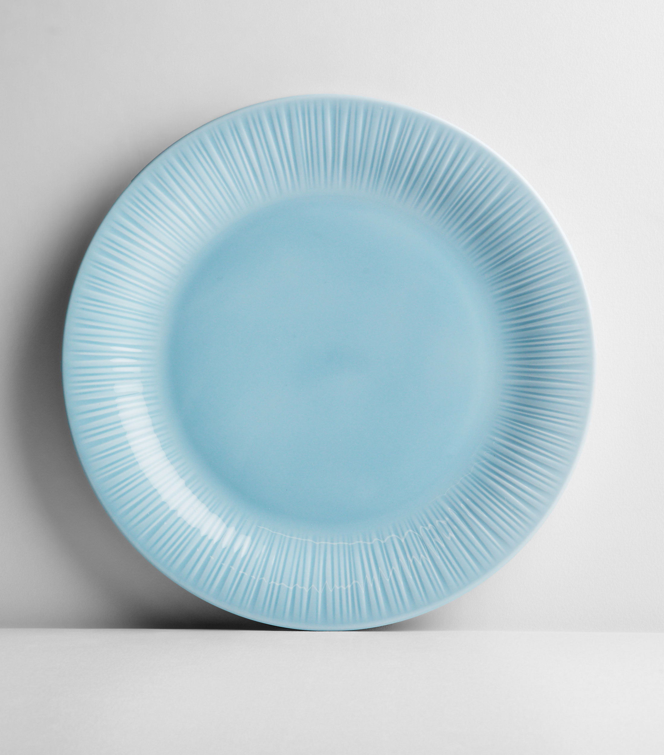 Plato Trinche Conifere Azul