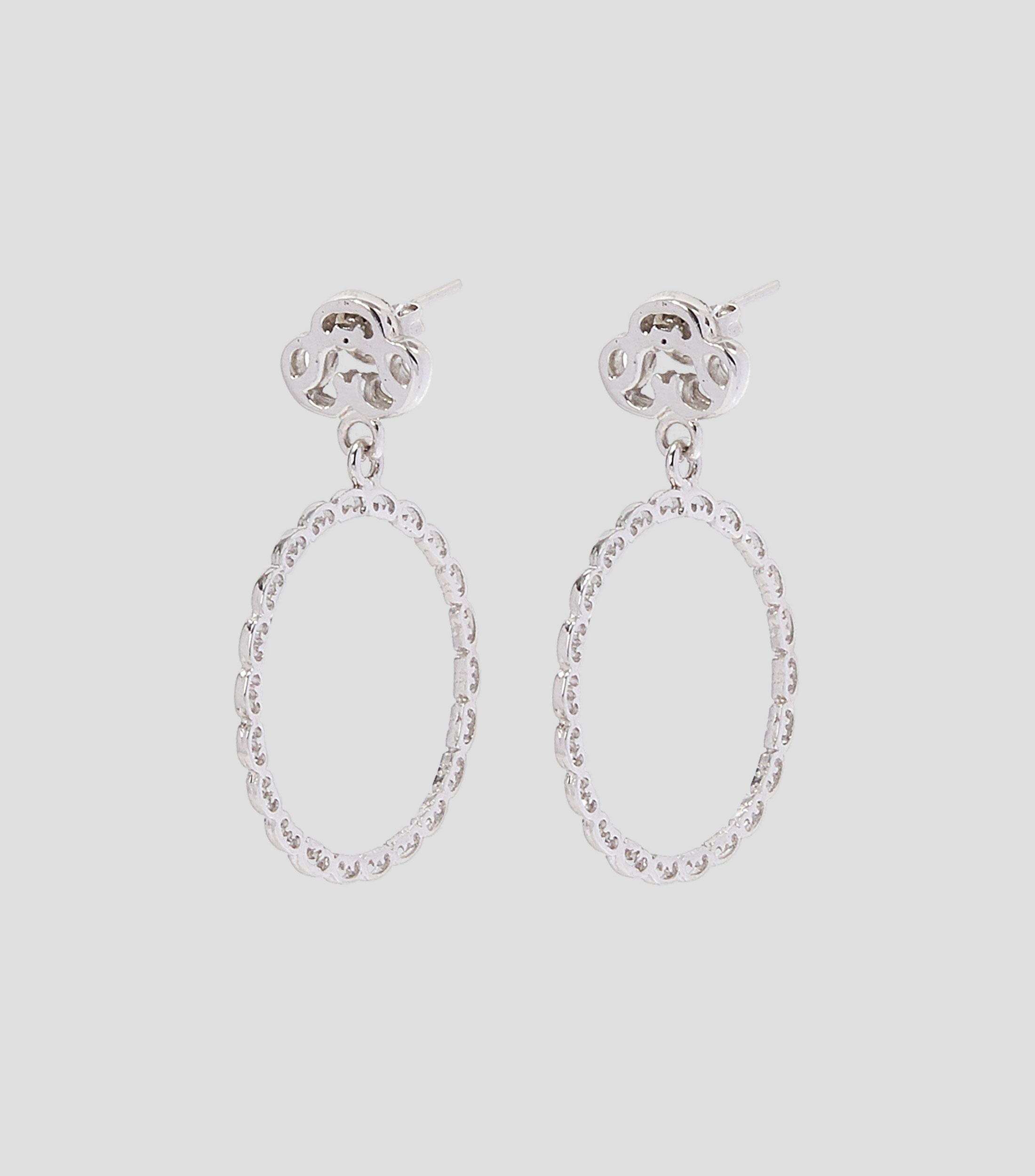 Aretes en plata Mujer