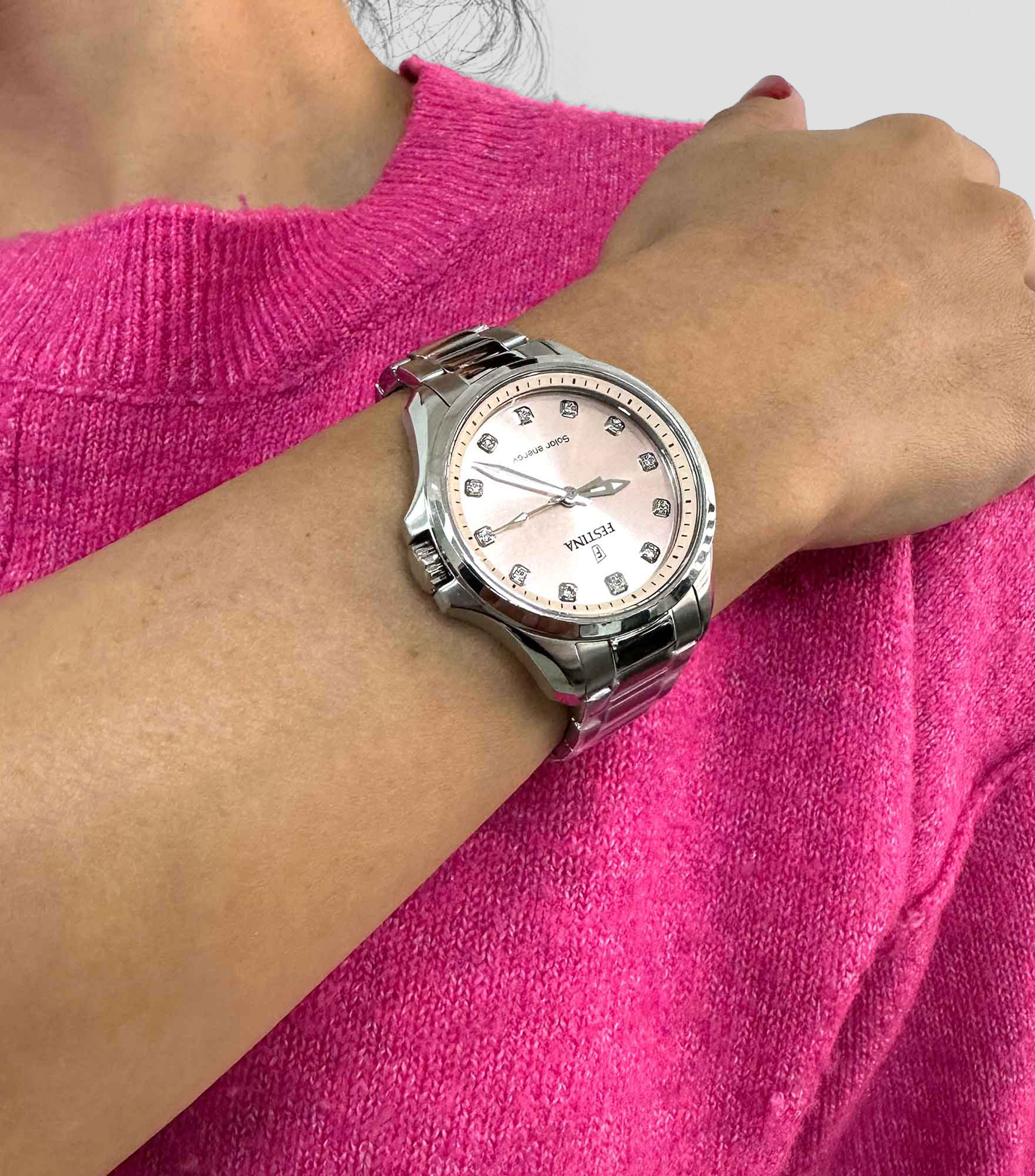 Reloj para Mujer Casual, Plateado