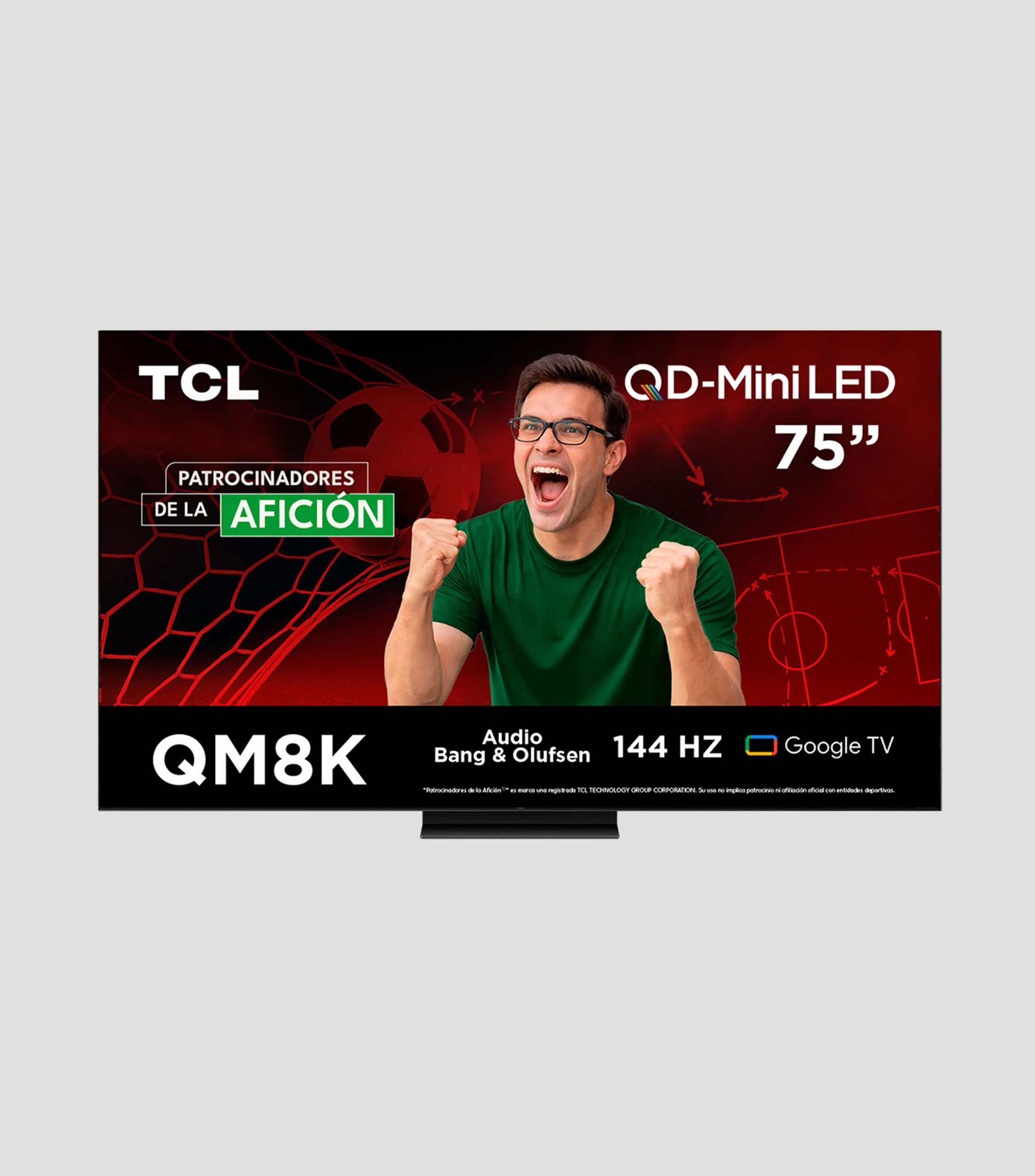 Pantalla 75 pulgadas plana QD-Mini LED 4K 75QM8K