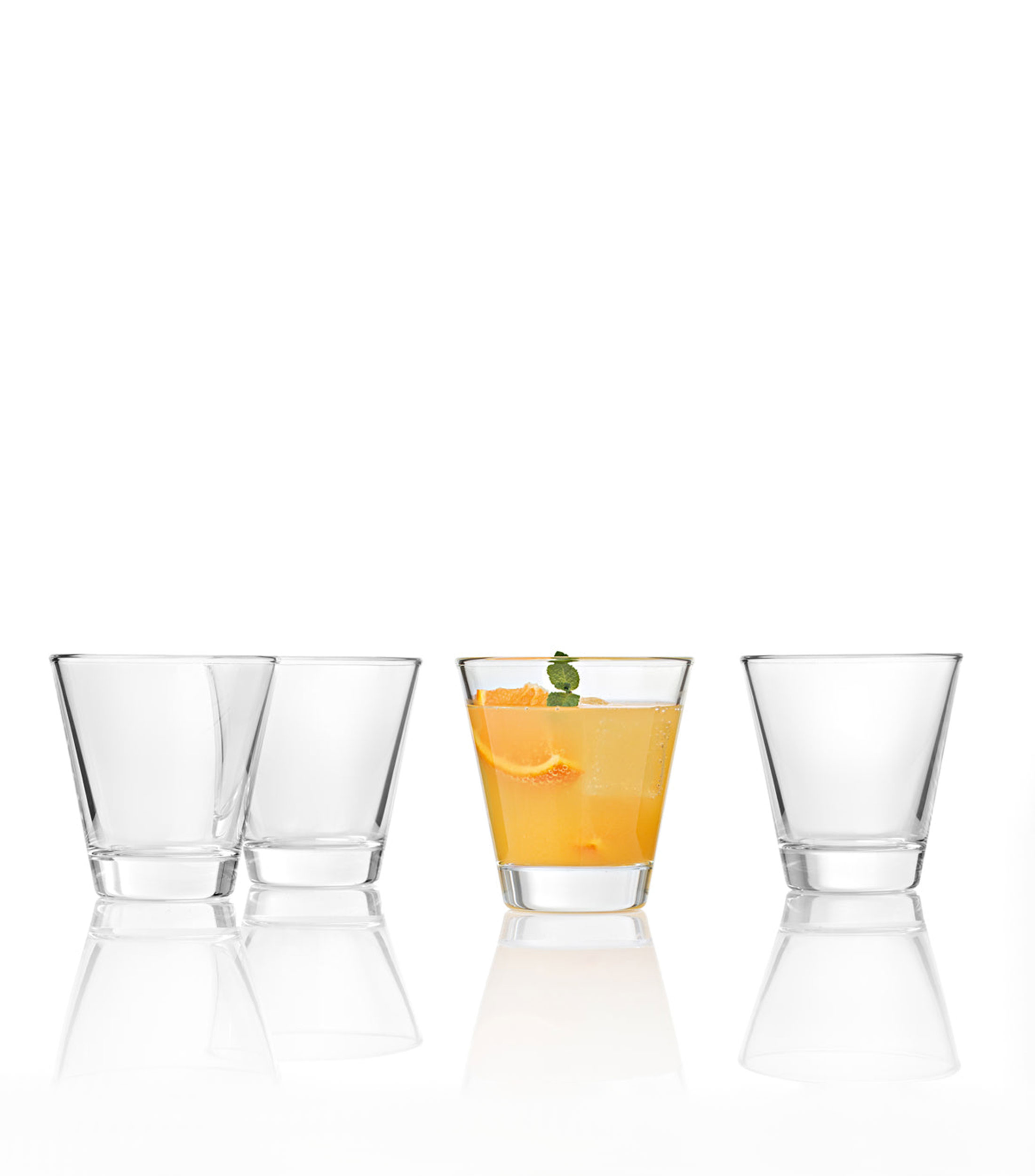 Vaso para Whisky Ciao en vidrio transparente