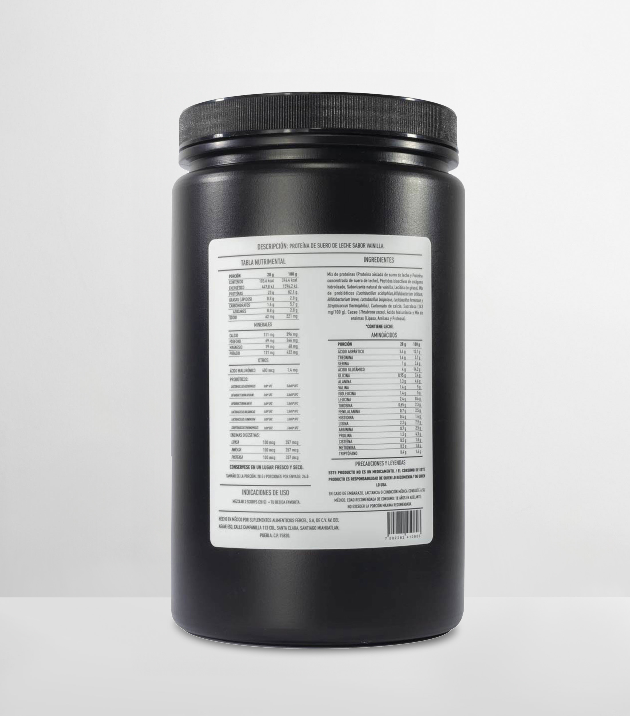 PROTEINA Y COLAGENO VAINILLA 750G