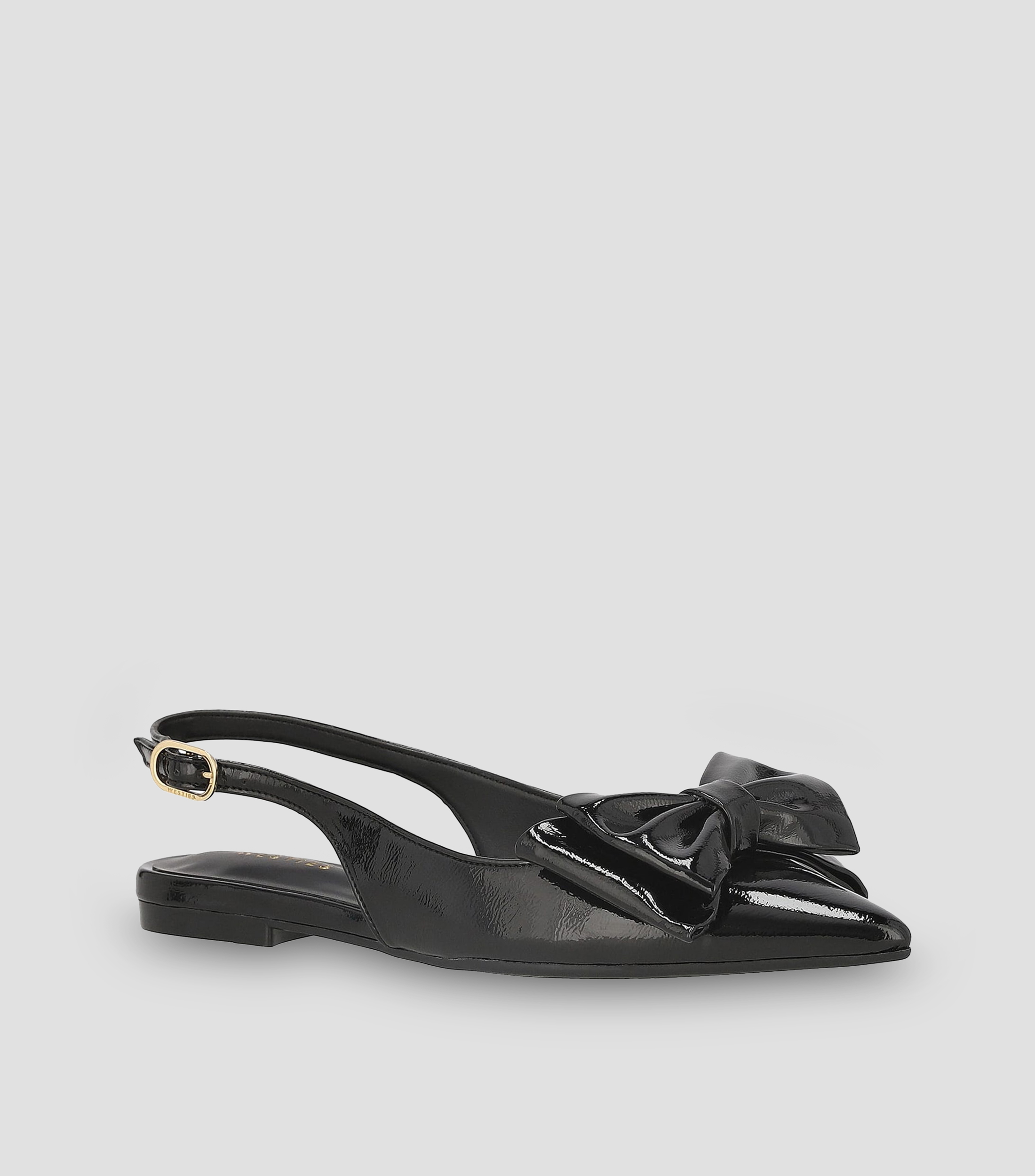 Flats slingback con mono Mujer