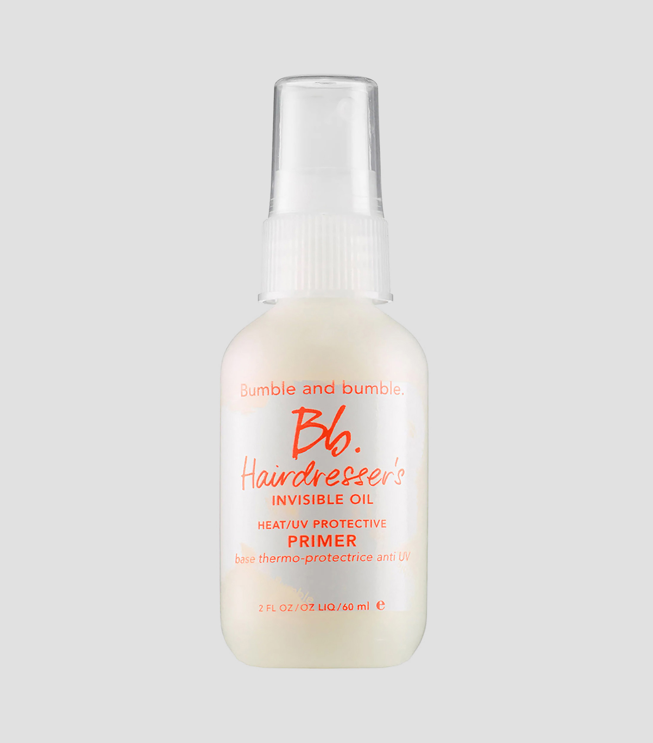 Base termo protectora Hairdresseraposs Invisible Oil Heat UV Protective Primer, 60 ml