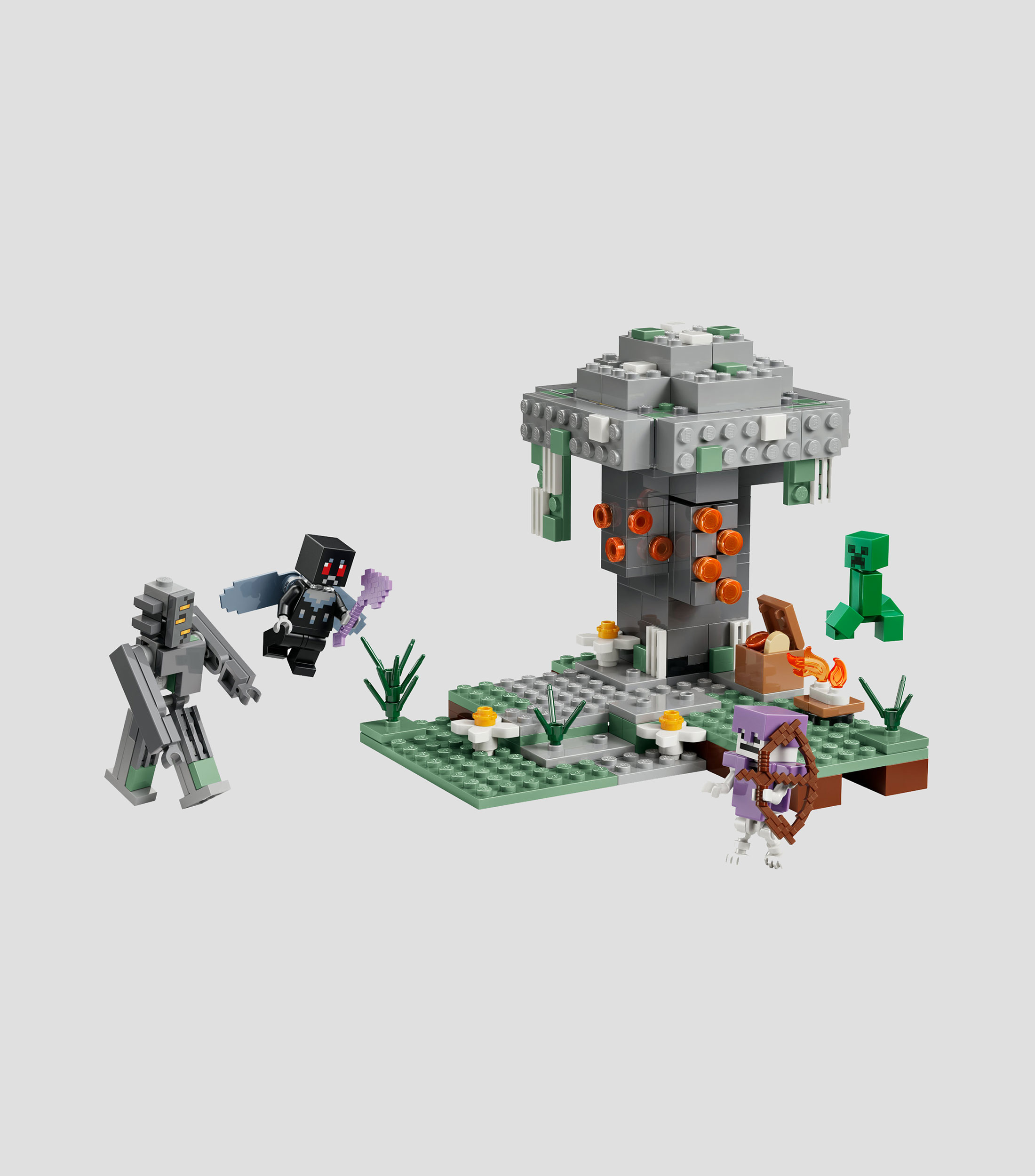 Lego Minecraft El Jardín Pálido