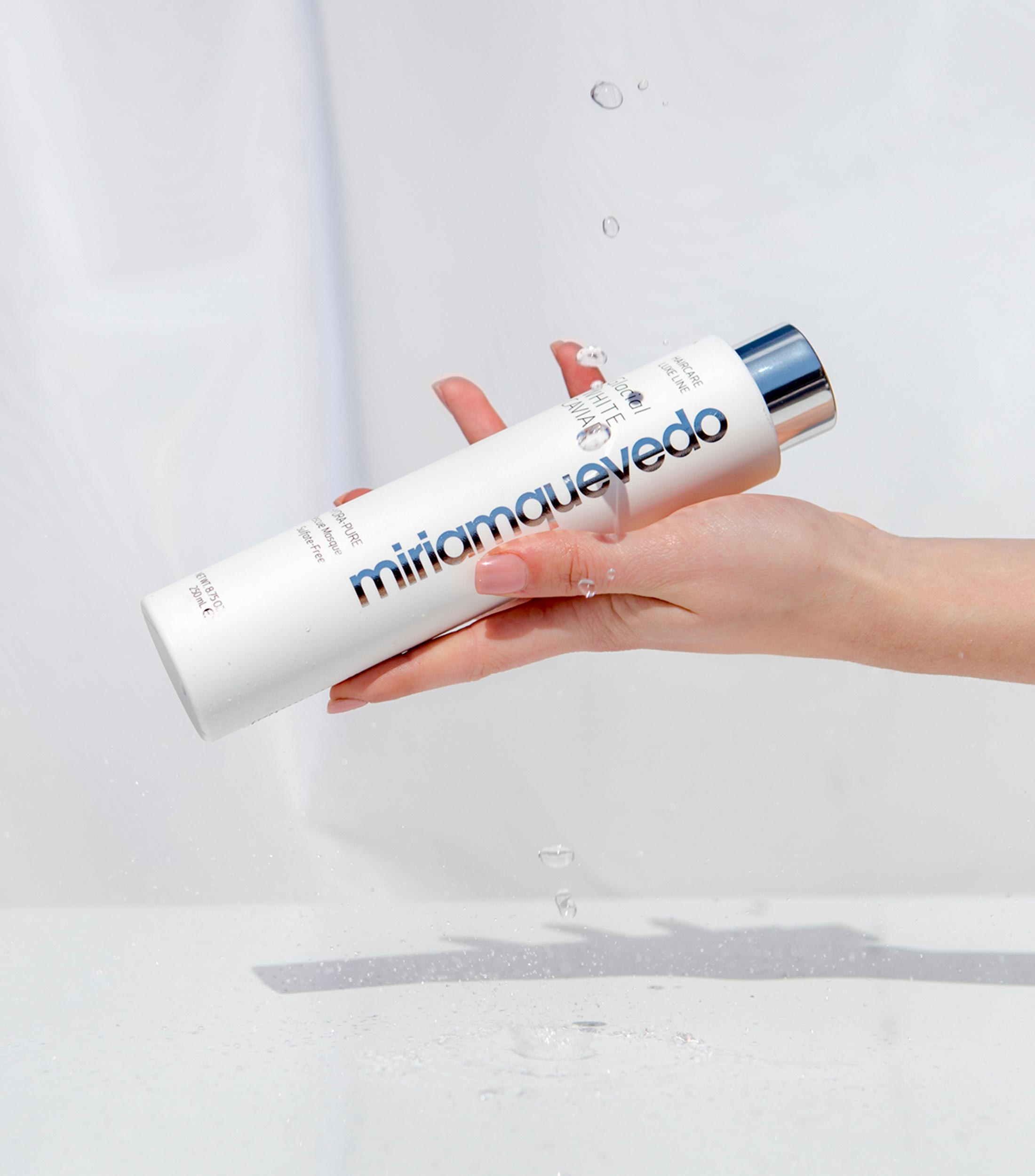 Mascarilla Capilar Hidratante Glacial White Caviar Hydra Pure Rescue, 250 ml